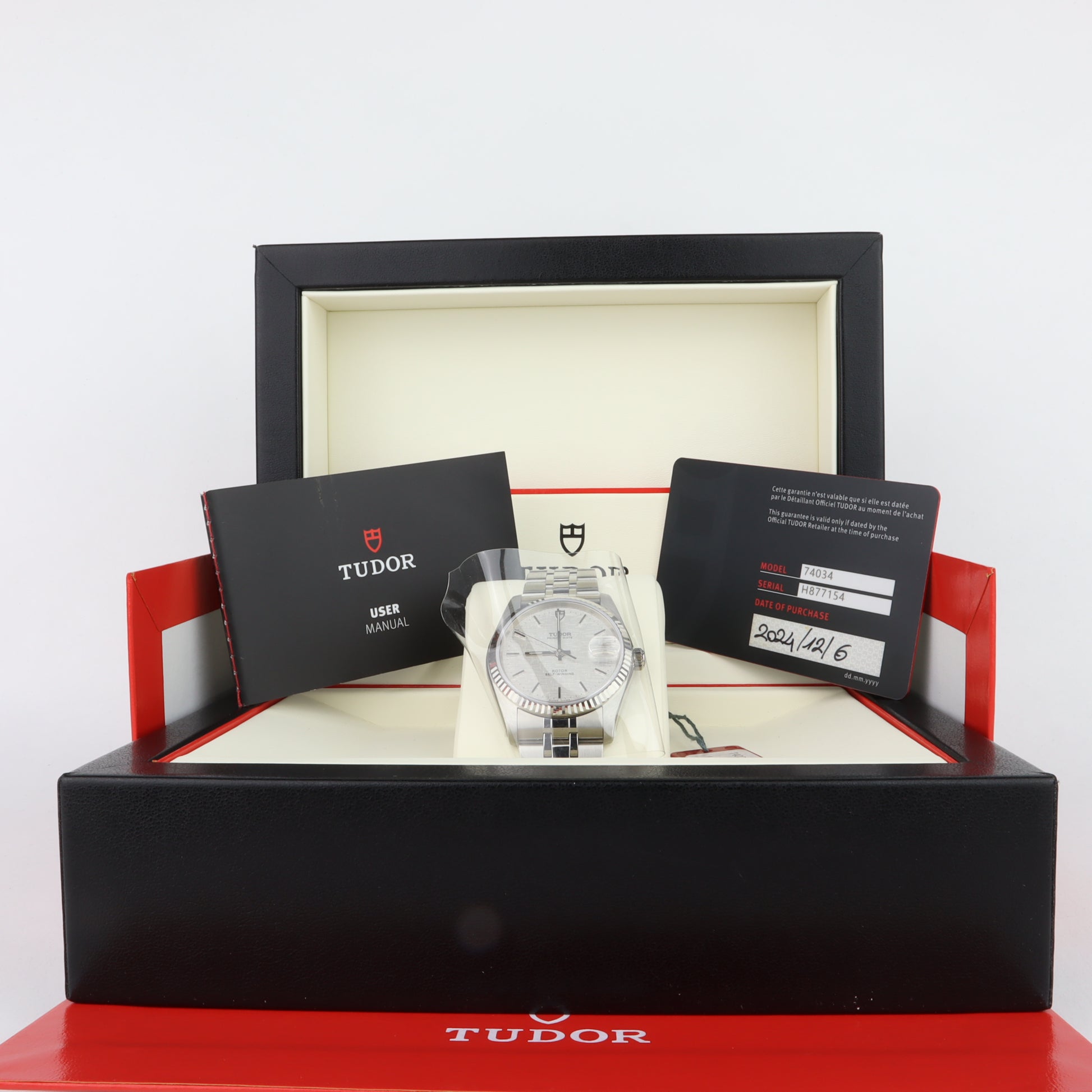 Tudor Prince Date 74034    | Box & Papers | 2024
