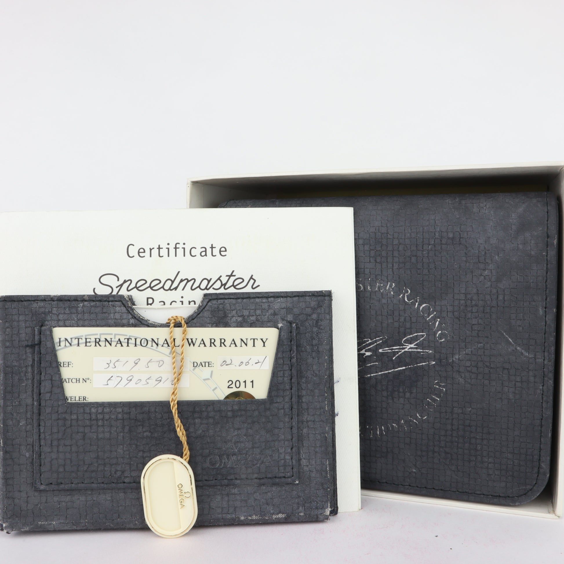 Omega Speedmaster Date 3519.50 'Racing' '4804/11111'  | Box & Papers | 2002