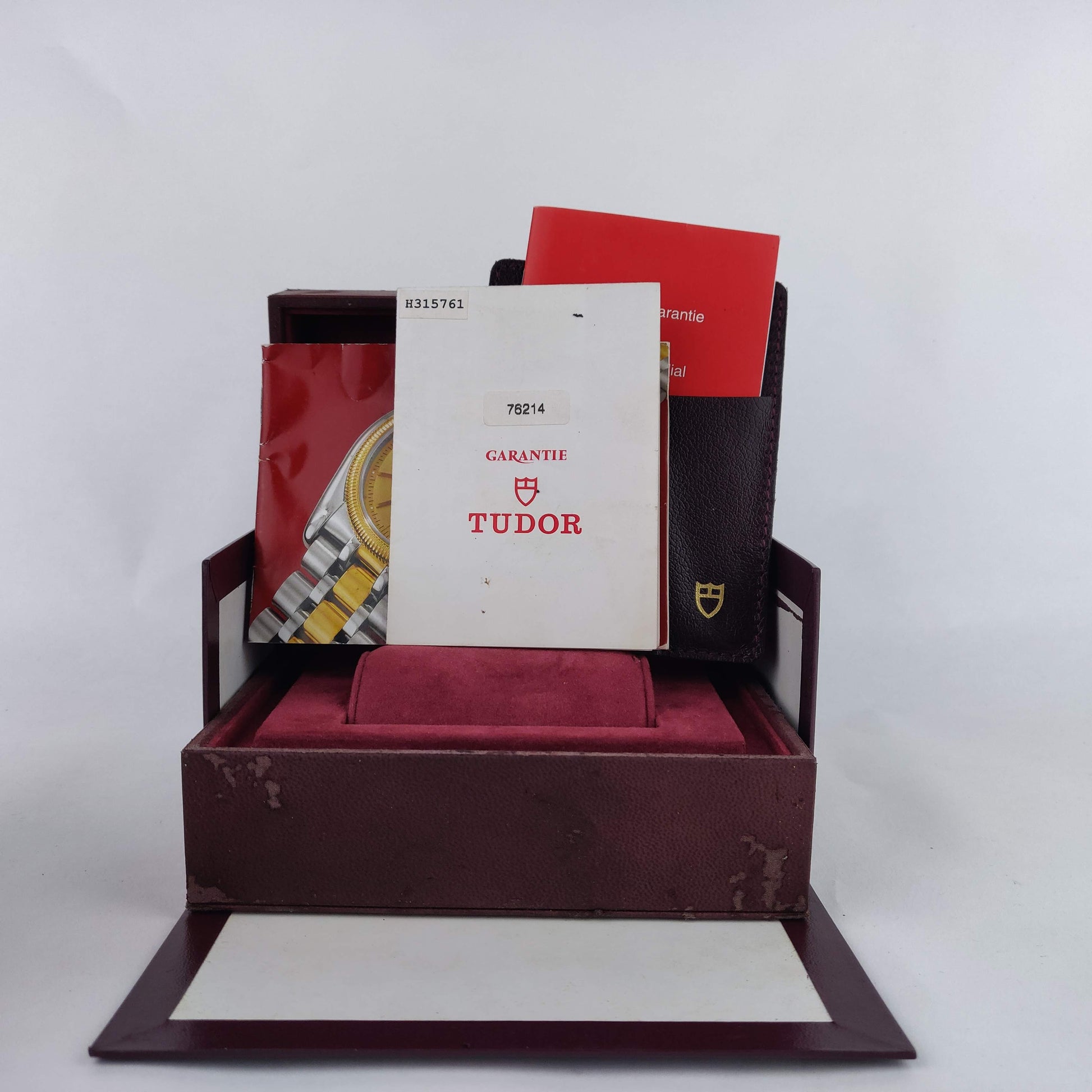 Tudor Date + Day 76214    | Box & Papers | 2002