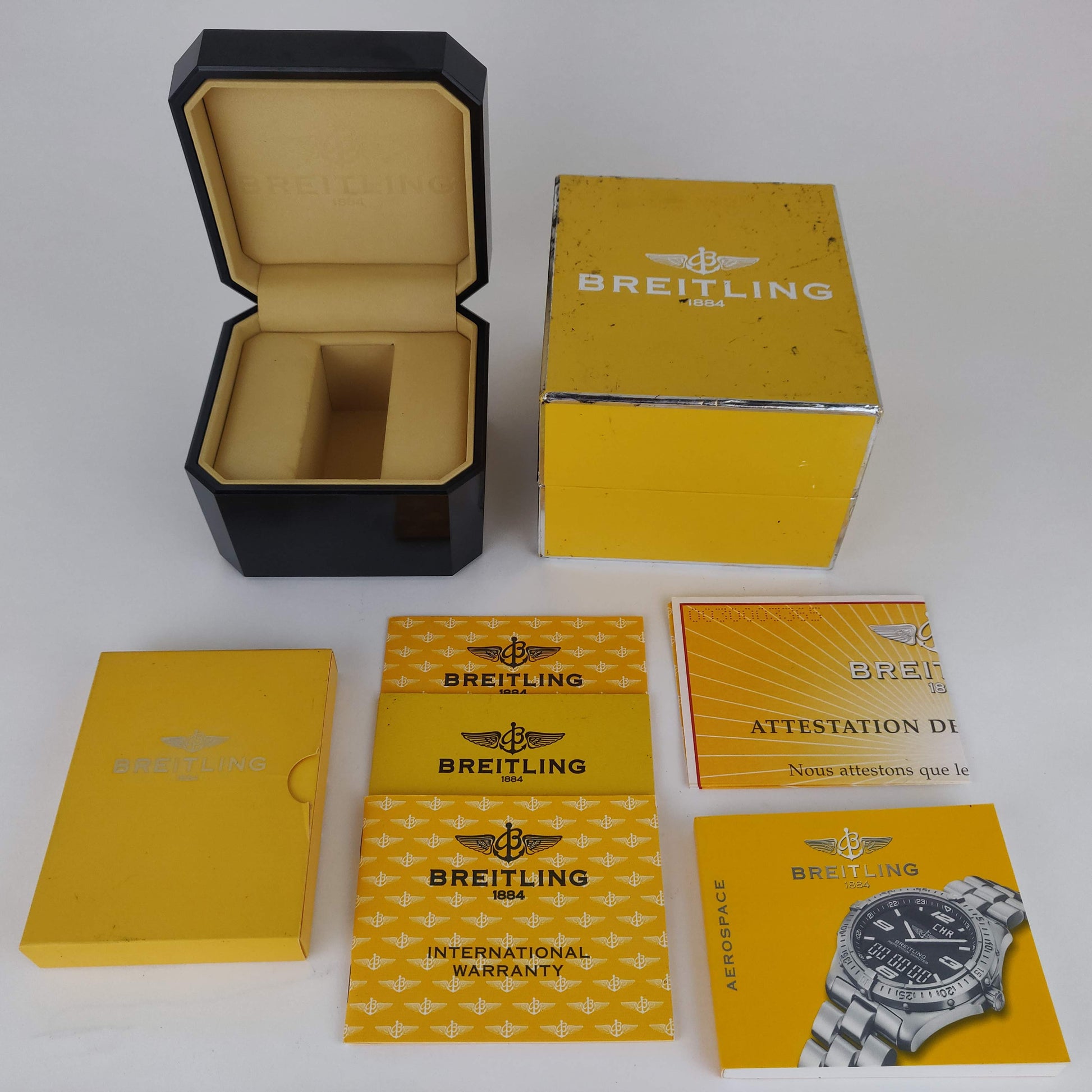 Breitling Aerospace E75362 Titanium Chronometre   | Box & Papers | 2005