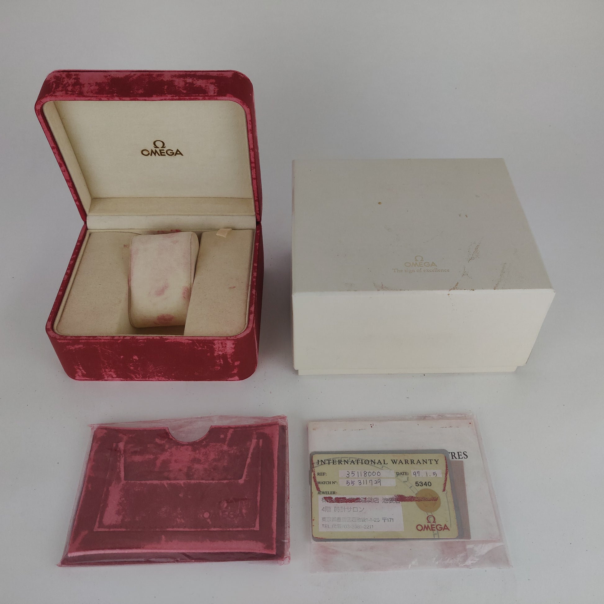 Omega Speedmaster Date 3511.80   | Serviced | Box & Papers | 1997