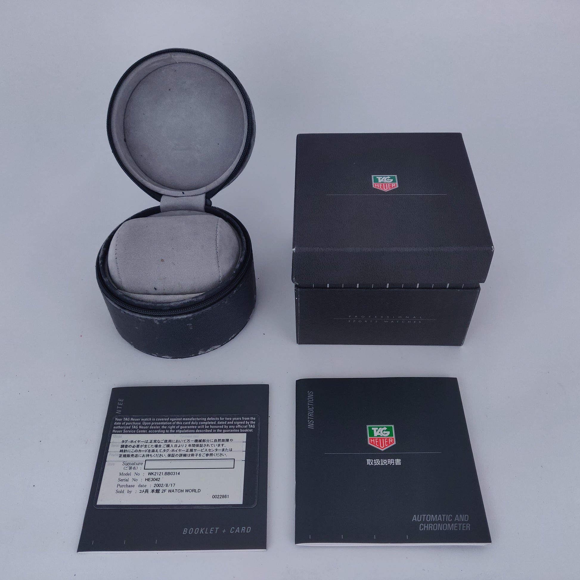 TAG Heuer 2000 Automatic WK2121 | Serviced   | Box & Papers | 2002