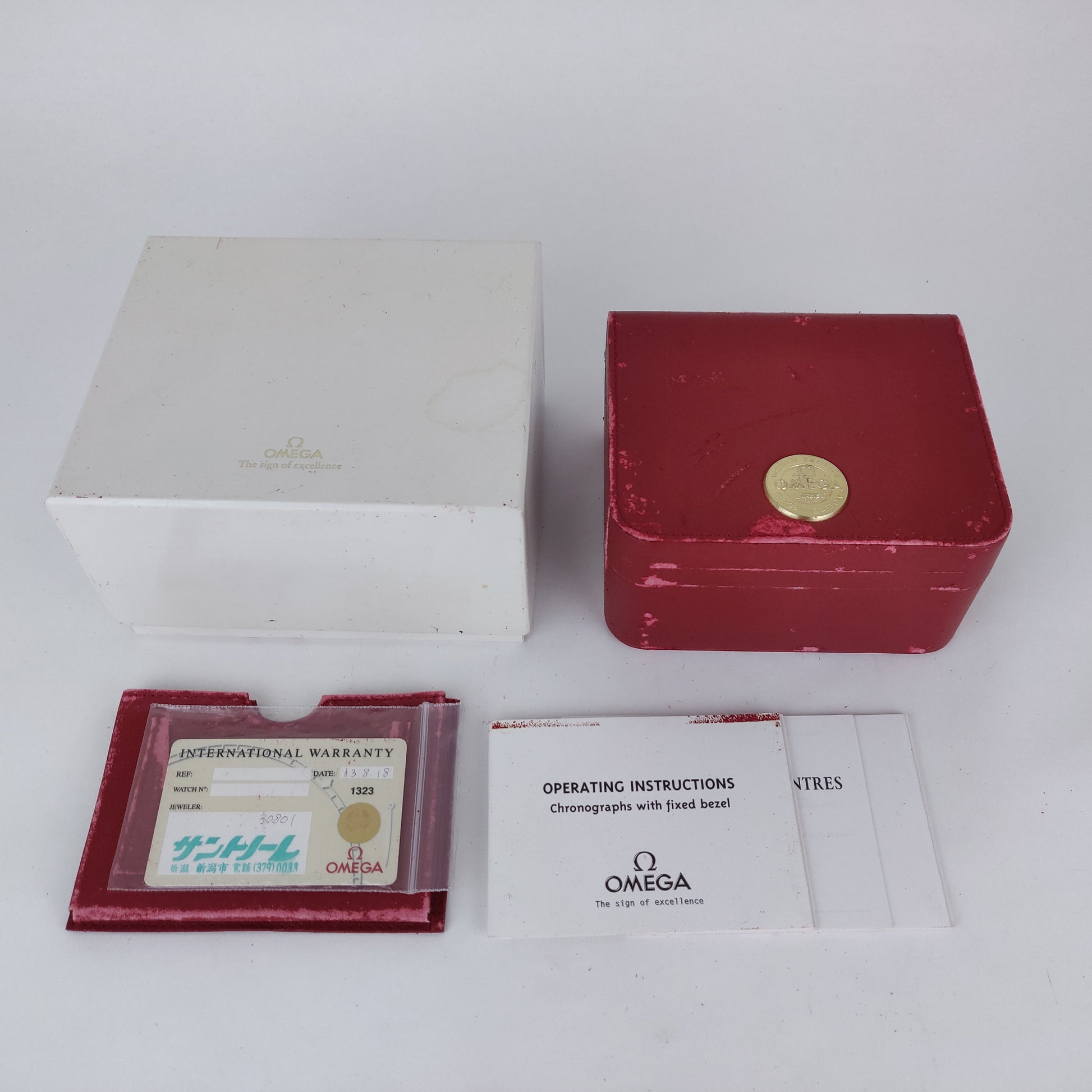 Omega Speedmaster Triple Date 3523.80    | Box & Papers | 2002