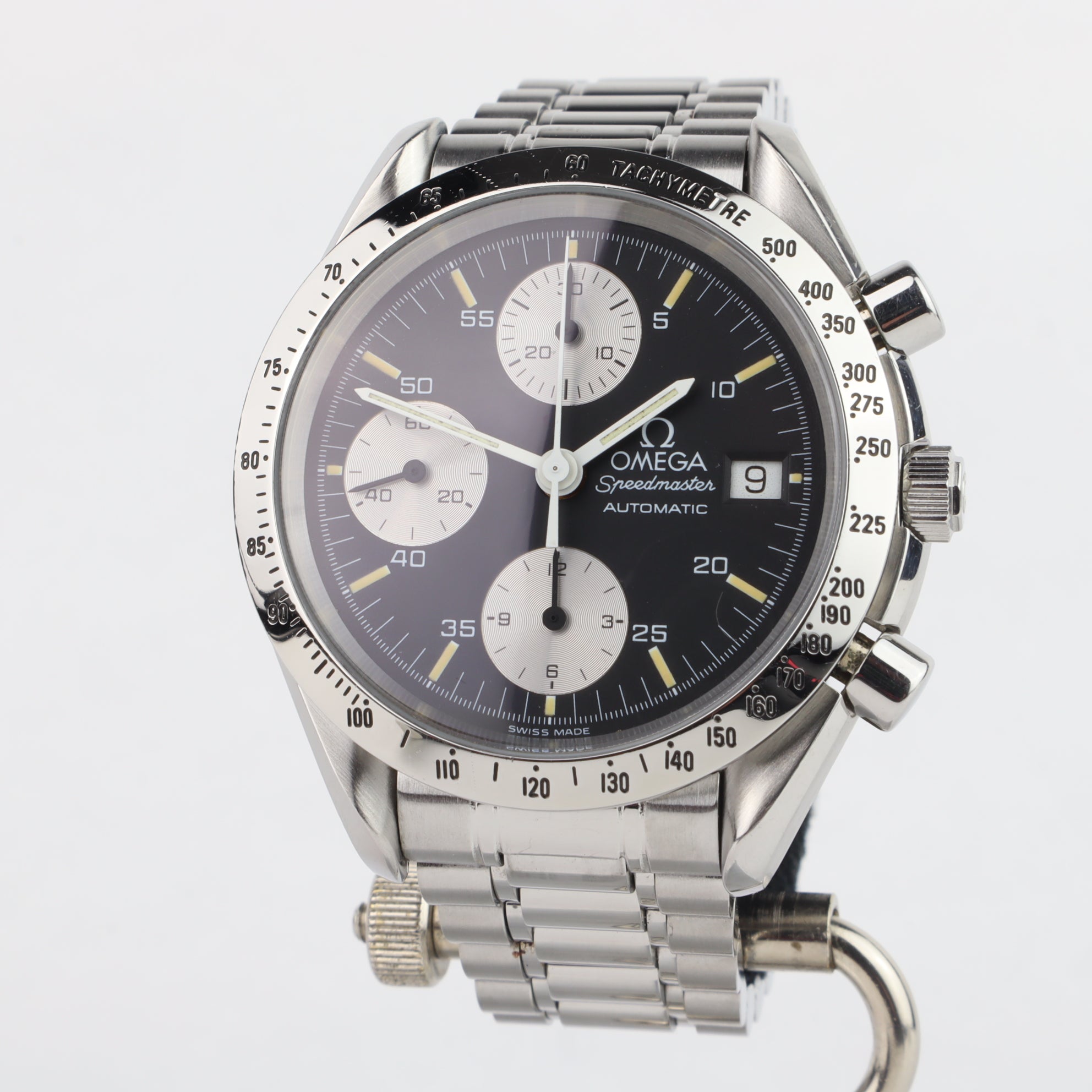 Omega Speedmaster Date 3511.50 'Reverse Panda'   | Box & Papers | 1991