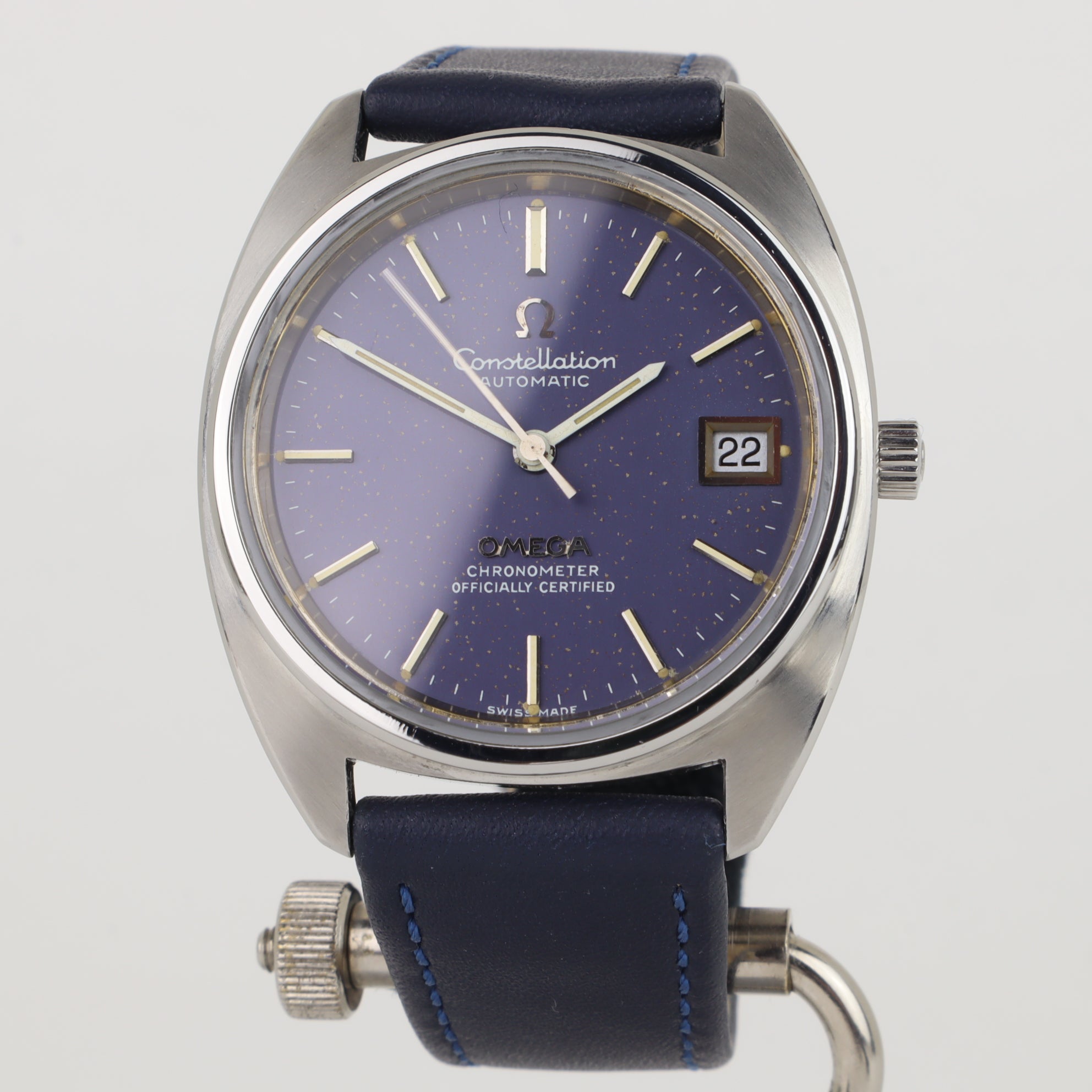 Omega Constellation 168.0056 'C-shape' Blue | Serviced  | 1972