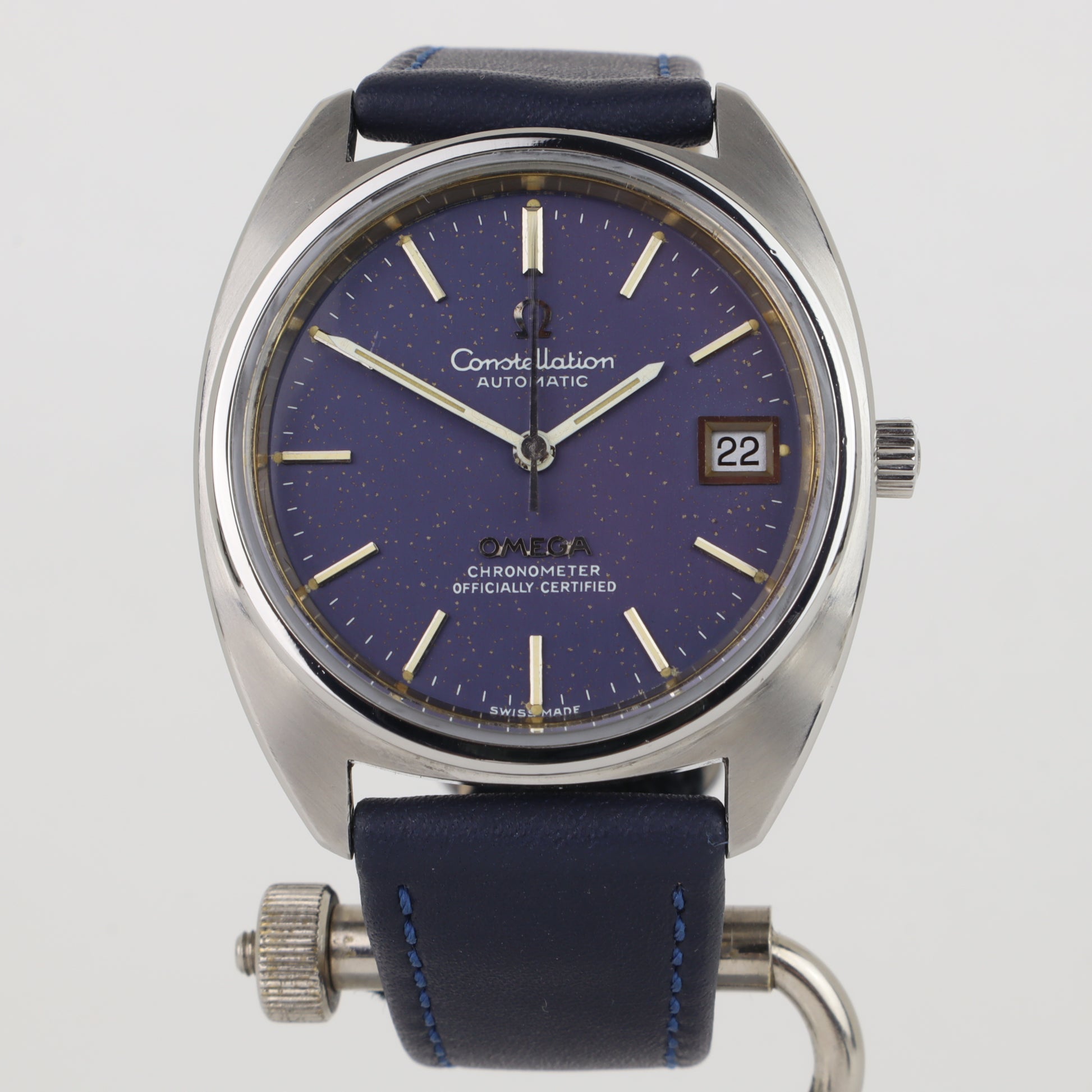 Omega Constellation 168.0056 'C-shape' Blue | Serviced  | 1972