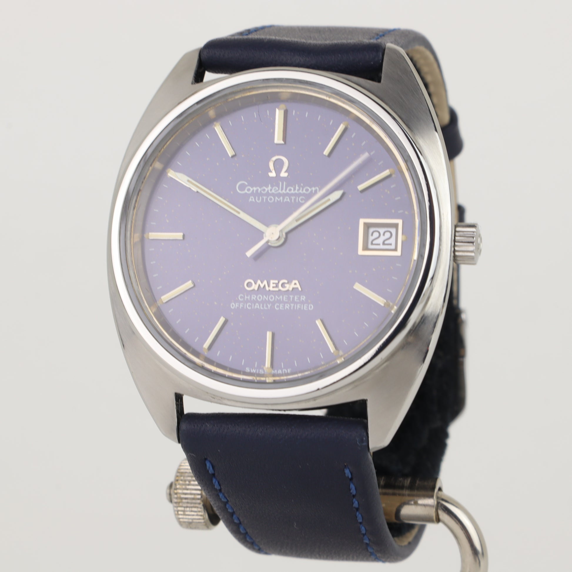 Omega Constellation 168.0056 'C-shape' Blue | Serviced  | 1972