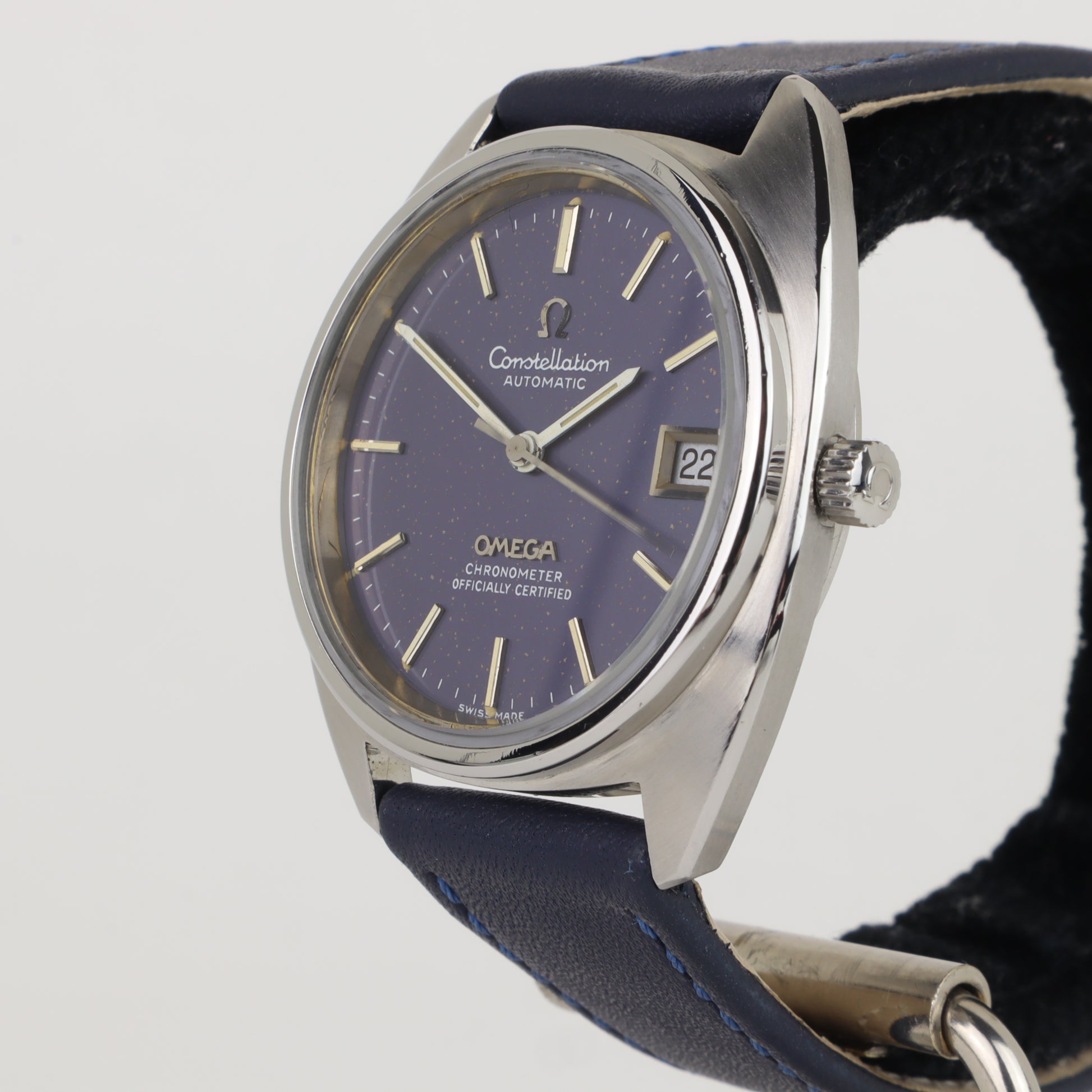 Omega Constellation 168.0056 'C-shape' Blue | Serviced  | 1972