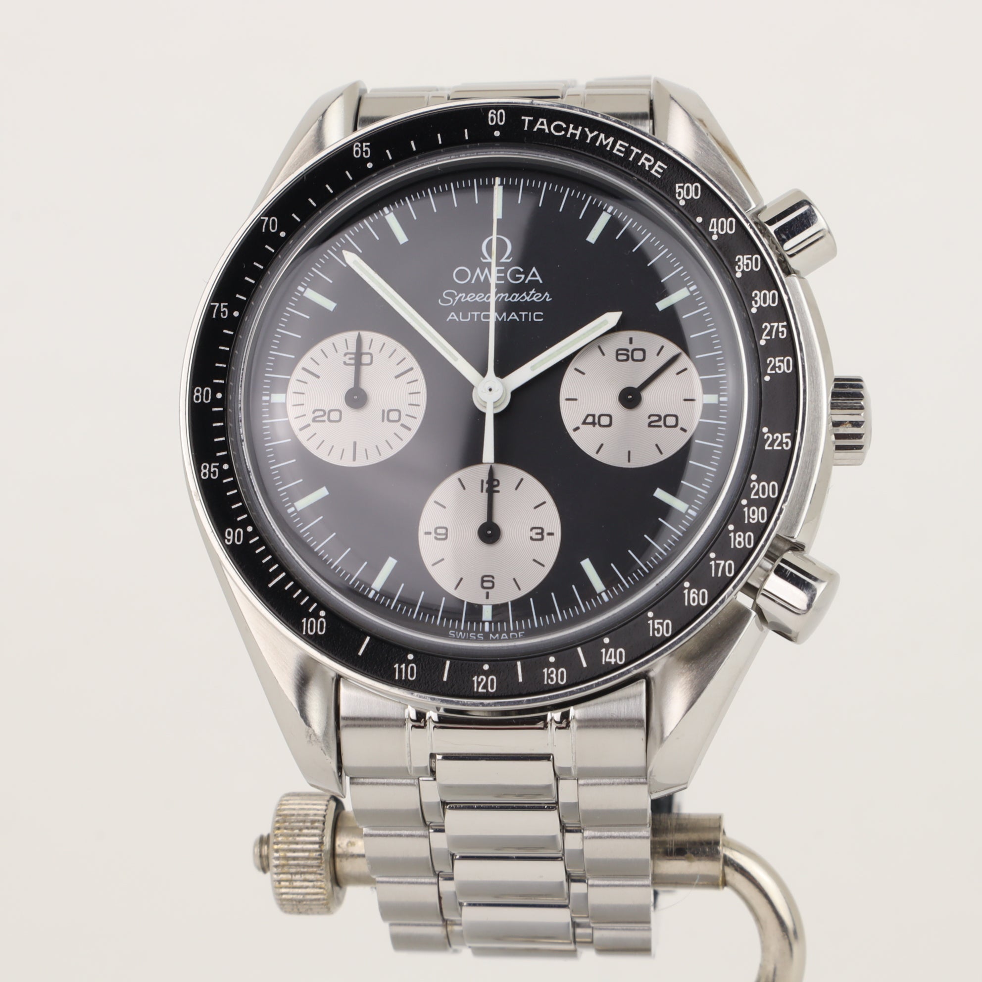 Omega Speedmaster Reduced 'Reverse Panda' Box Papers 200