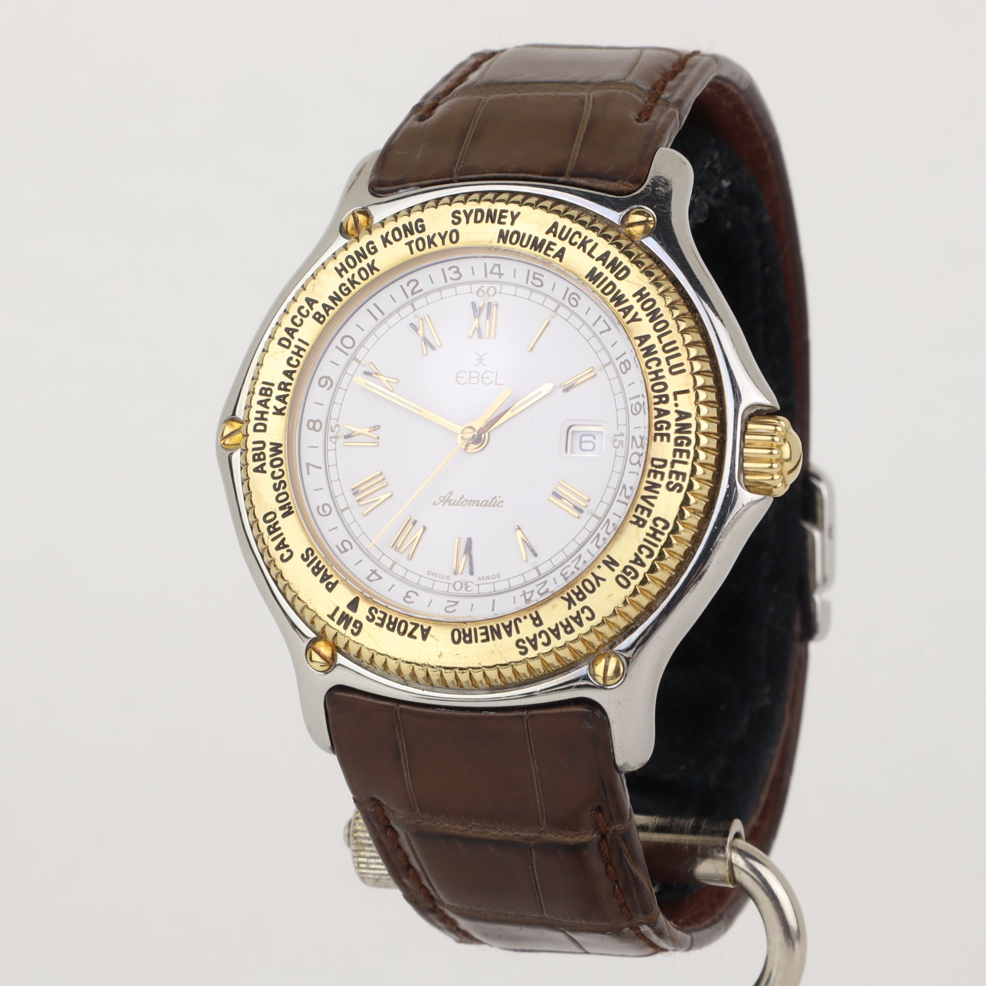 Ebel Voyager Automatic 1124913 18K SS   | Box