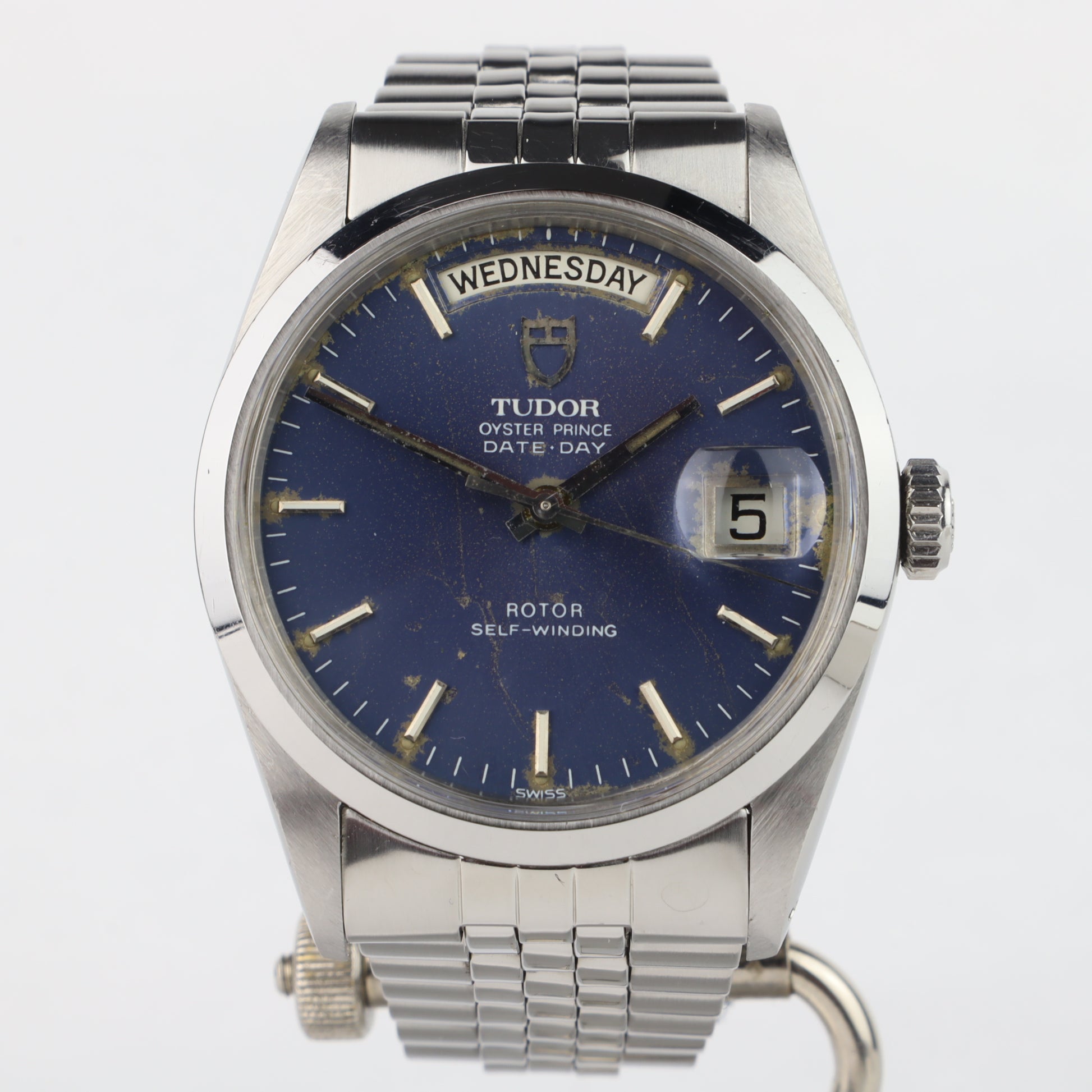 Tudor Oyster Prince Date + Day 94500   | Serviced | Box | 1984