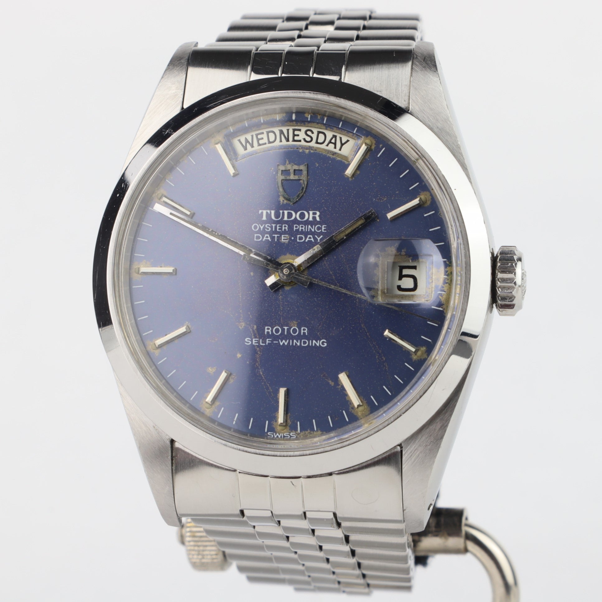 Tudor Oyster Prince Date + Day 94500   | Serviced | Box | 1984