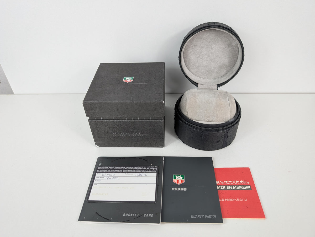 TAG Heuer Formula 1 WAH1116    | Box & Papers | 2012