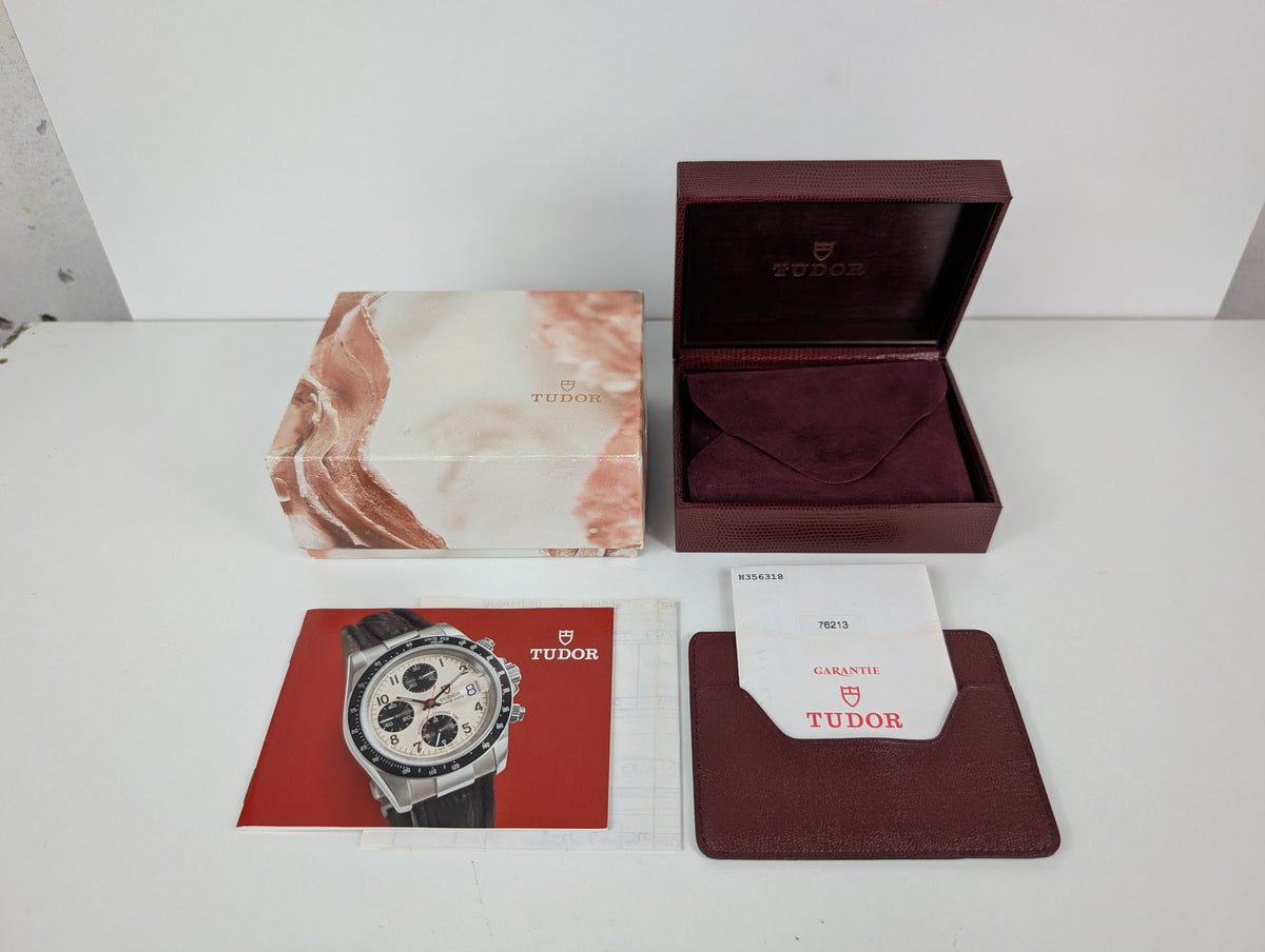 Tudor Prince Date + Day 76213  Serviced  | Box & Papers | 2001