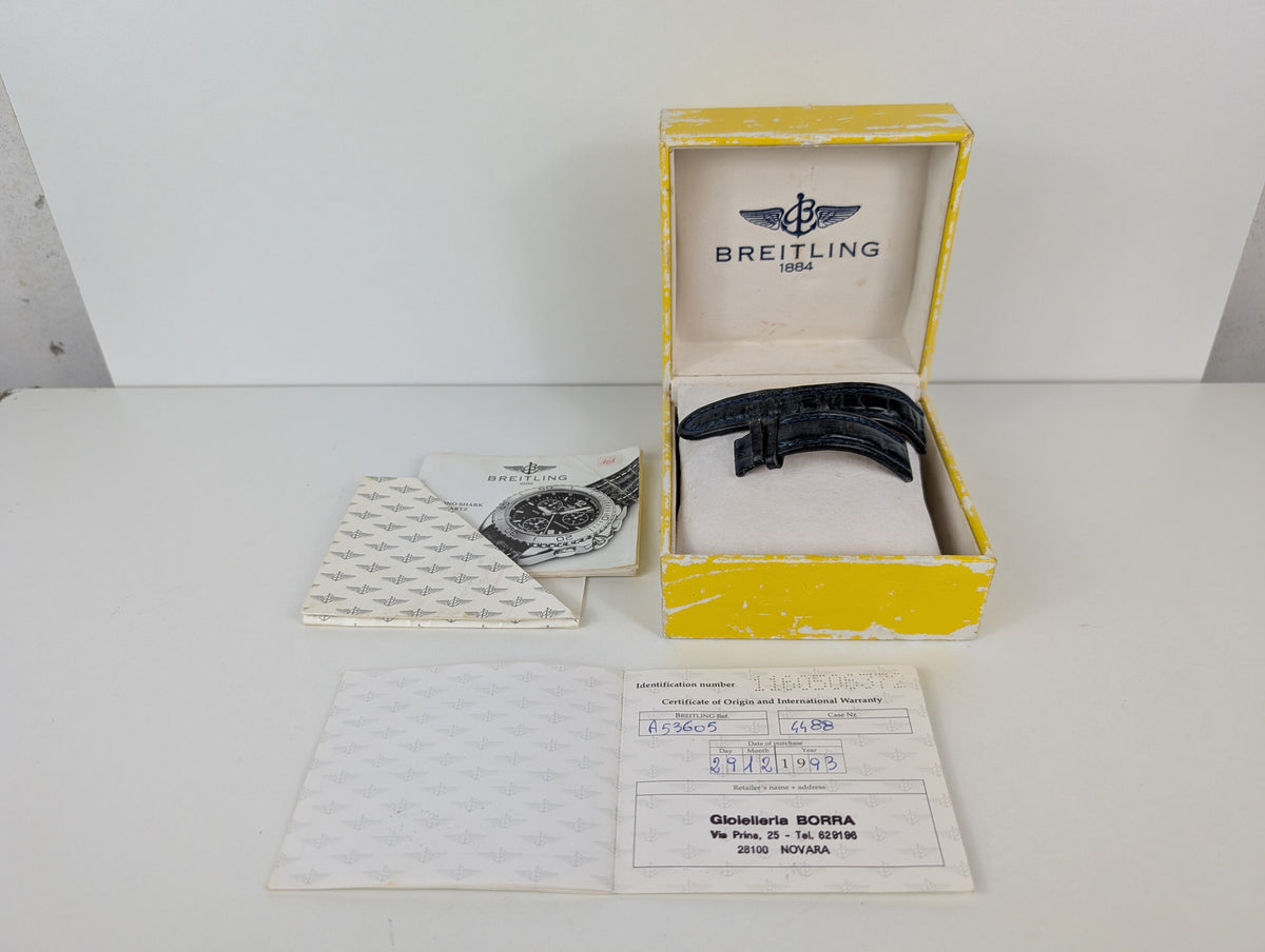 Breitling Shark Chronograph A53605    | Box & Papers | 1993