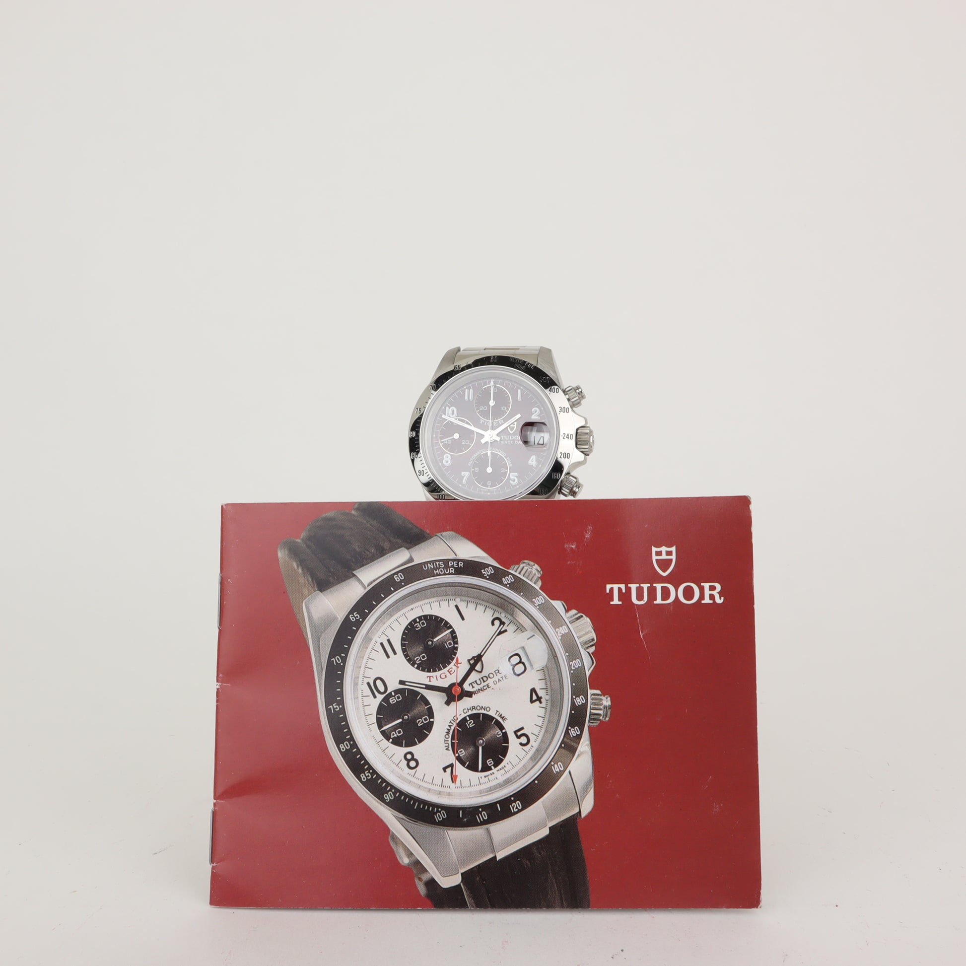 Tudor Prince Date Tiger Chrono Time 79280  Oxblood / Bordeaux Dial   | 1999