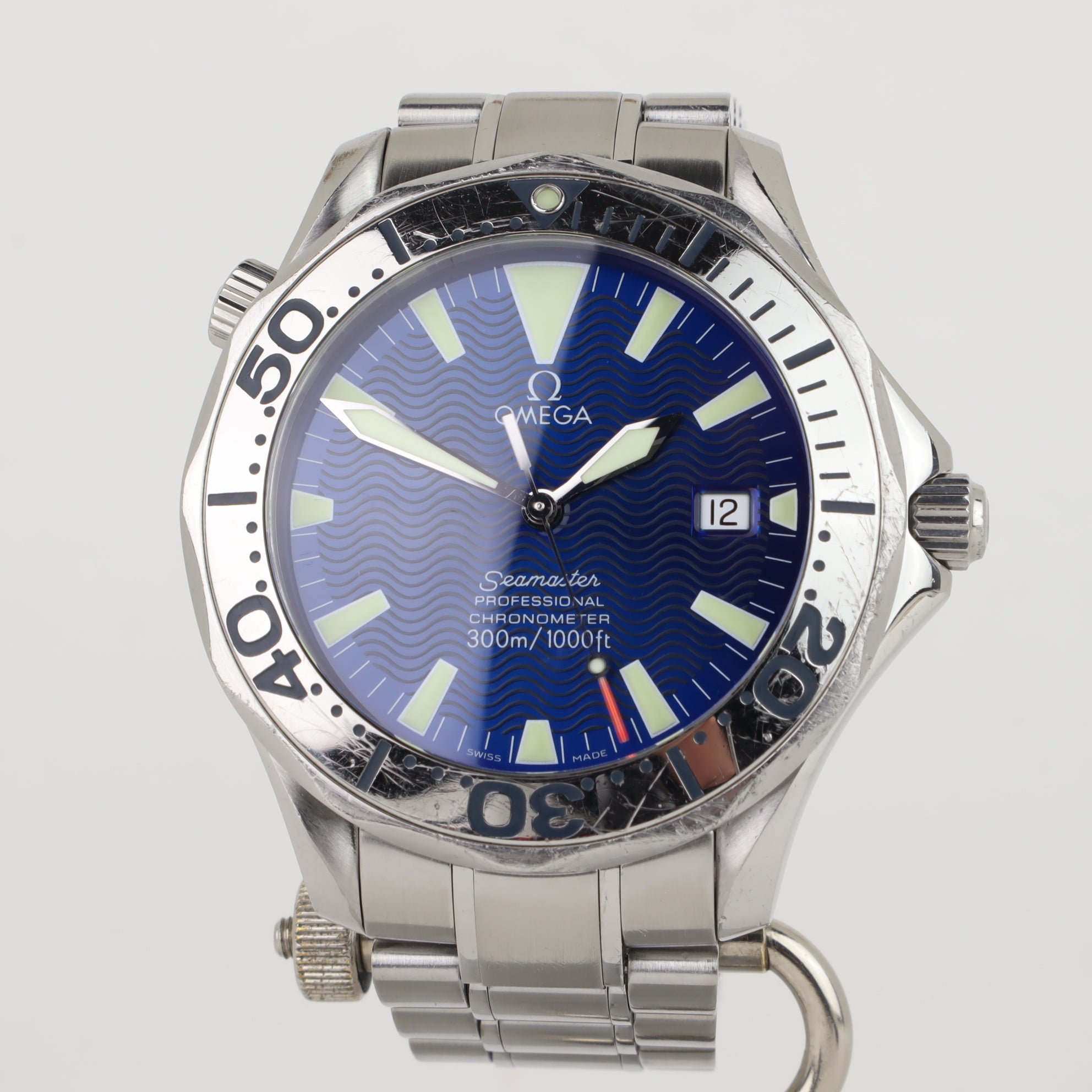 Omega Seamaster 300M 2255.80 Electric Blue'  | Serviced  | 2006