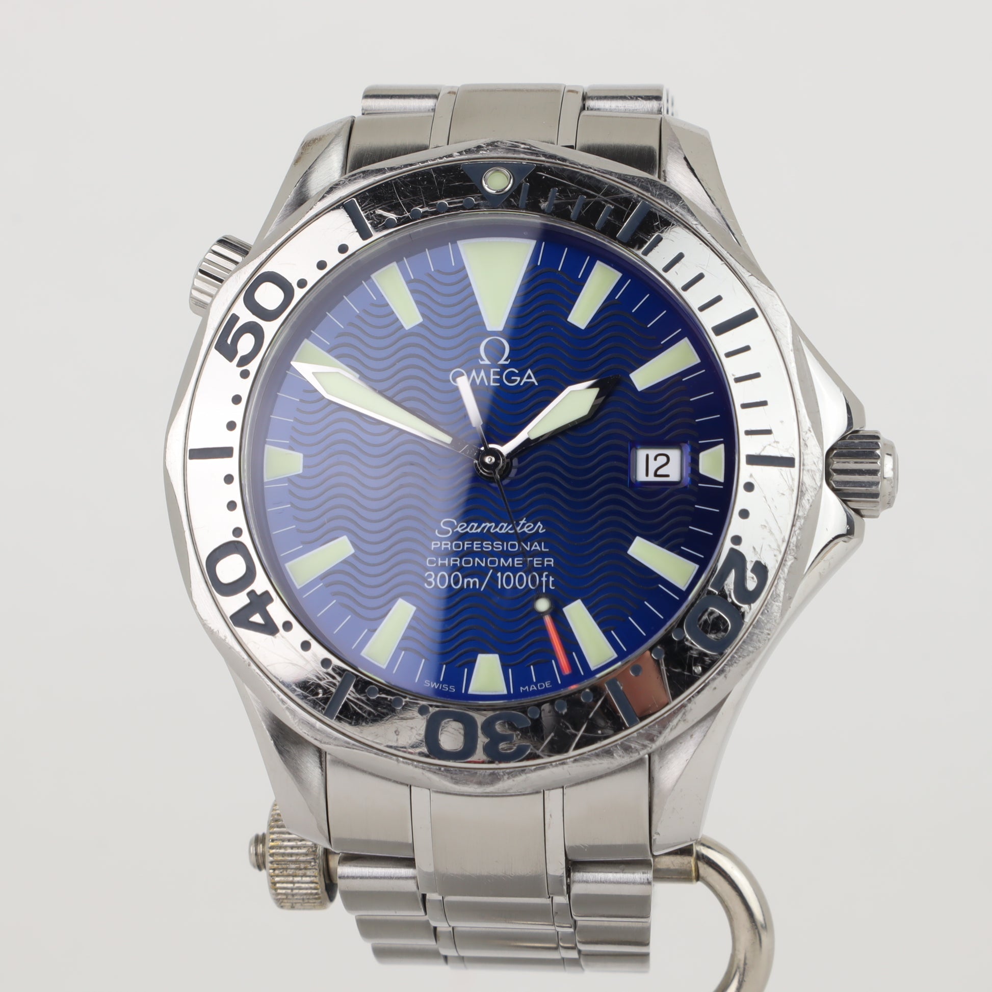 Omega Seamaster 300M 2255.80 Electric Blue'  | Serviced  | 2006