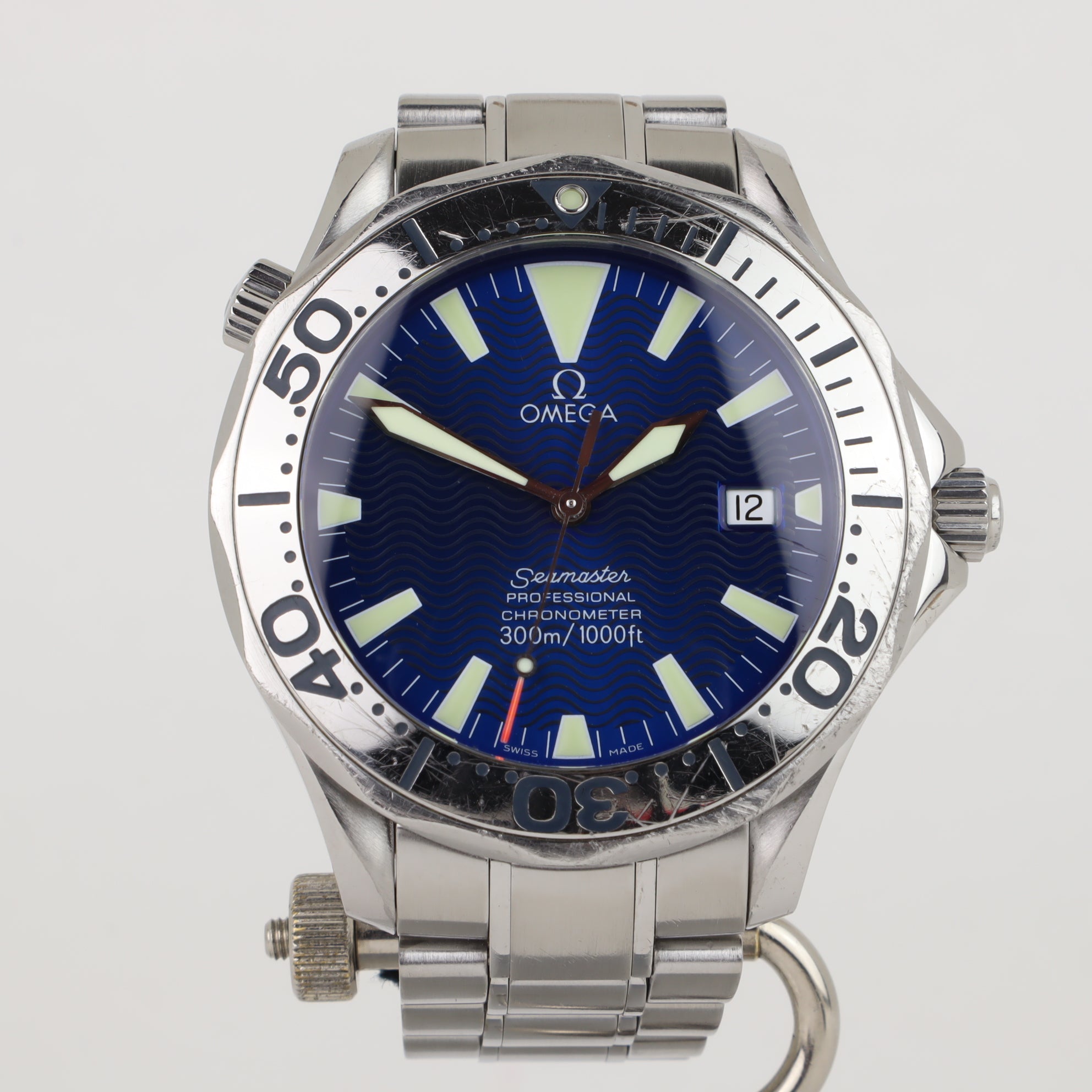 Omega Seamaster 300M 2255.80 Electric Blue'  | Serviced  | 2006