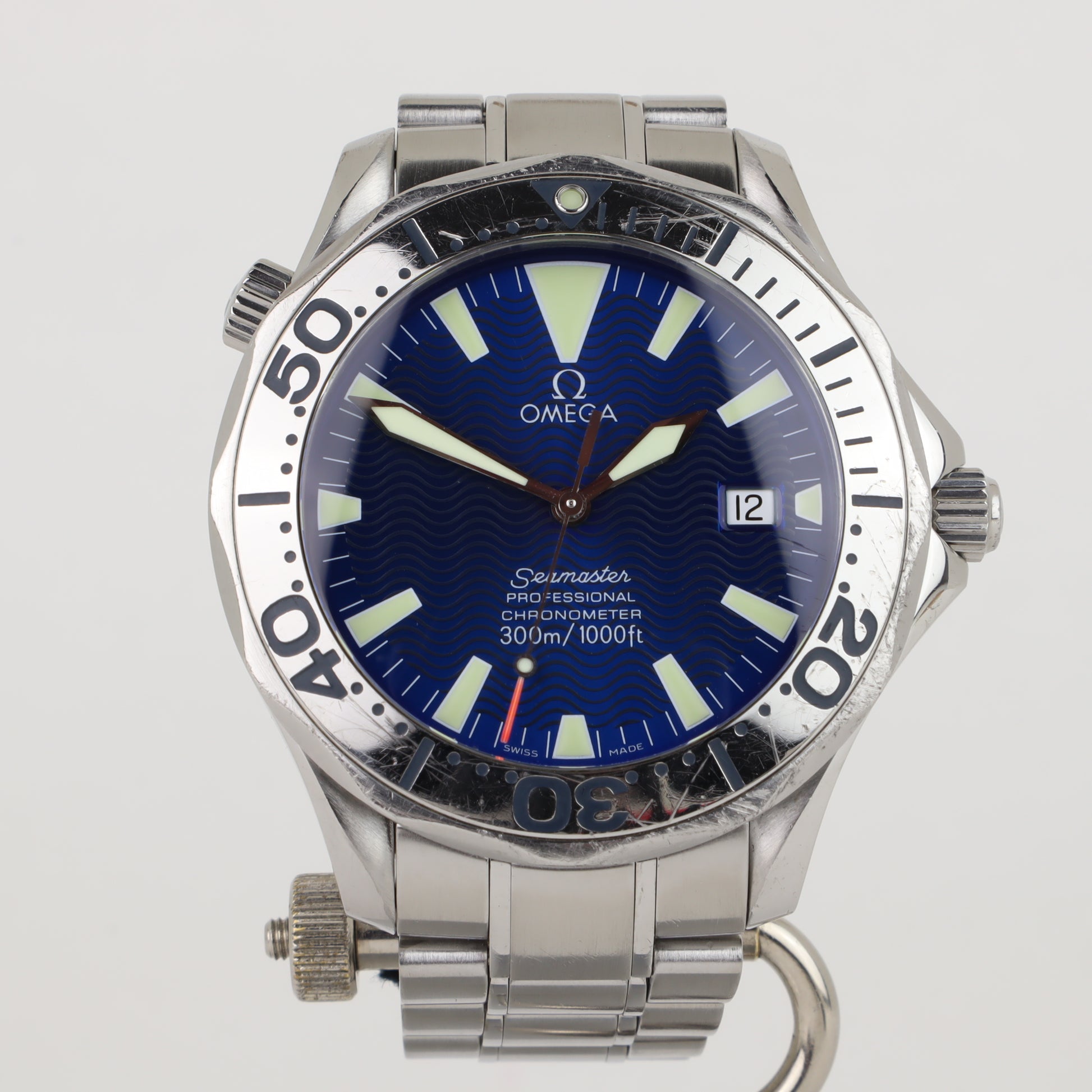 Omega Seamaster 300M 2255.80 Electric Blue'  | Serviced  | 2006