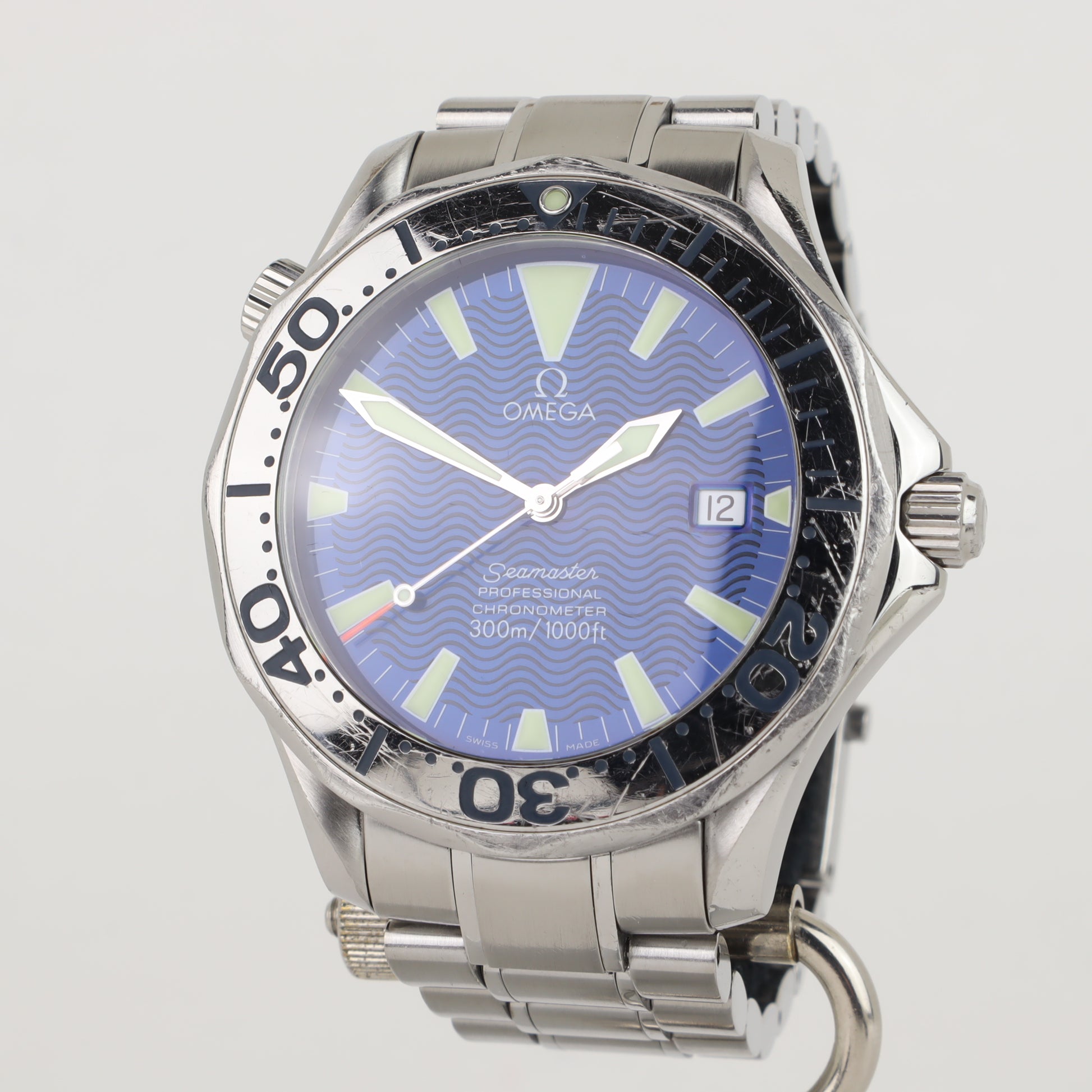 Omega Seamaster 300M 2255.80 Electric Blue'  | Serviced  | 2006