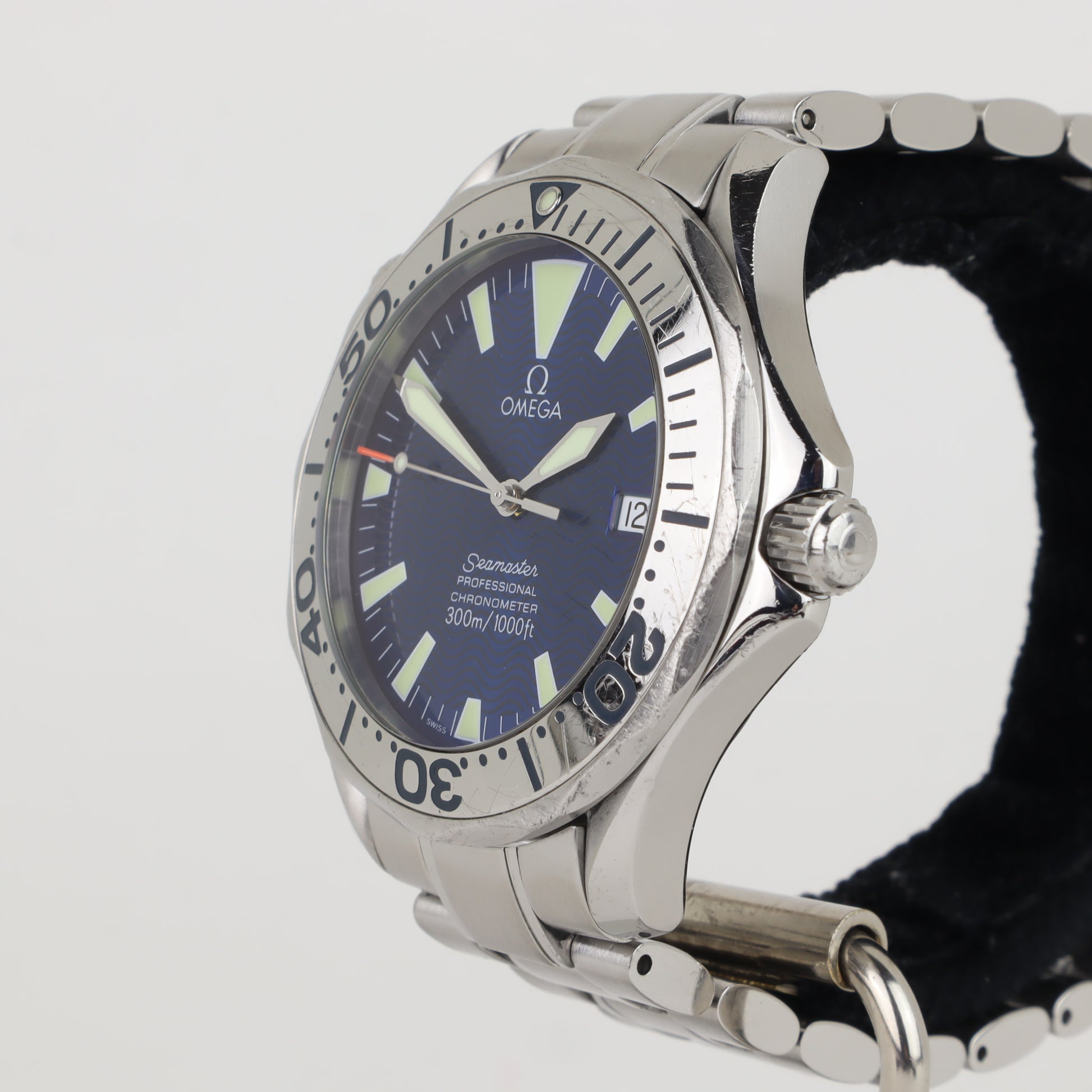 Omega Seamaster 300M 2255.80 Electric Blue'  | Serviced  | 2006