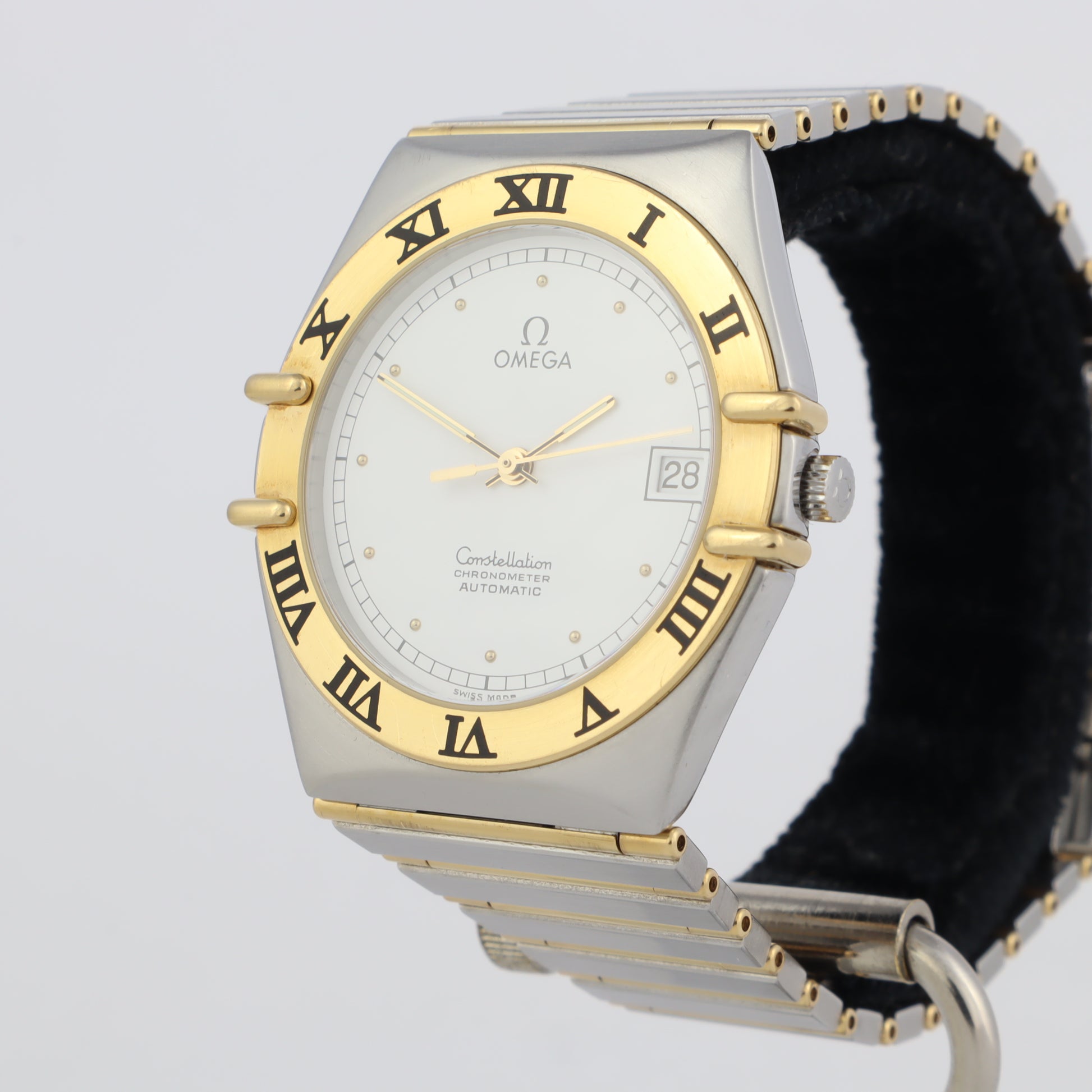 Omega Constellation 'Manhattan' Full Bar 18K Gold 368.1075 | Serviced    | 1986