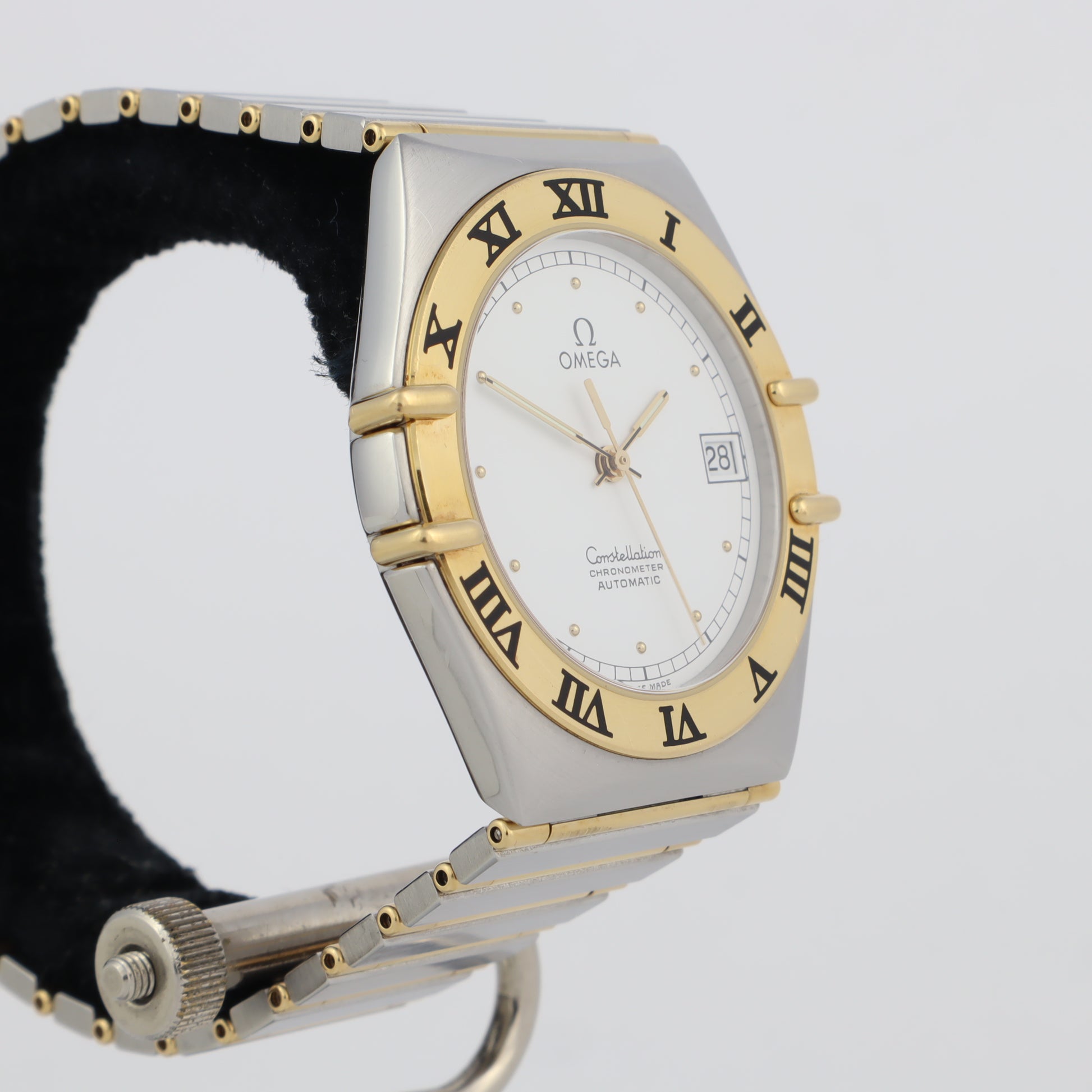 Omega Constellation 'Manhattan' Full Bar 18K Gold 368.1075 | Serviced    | 1986