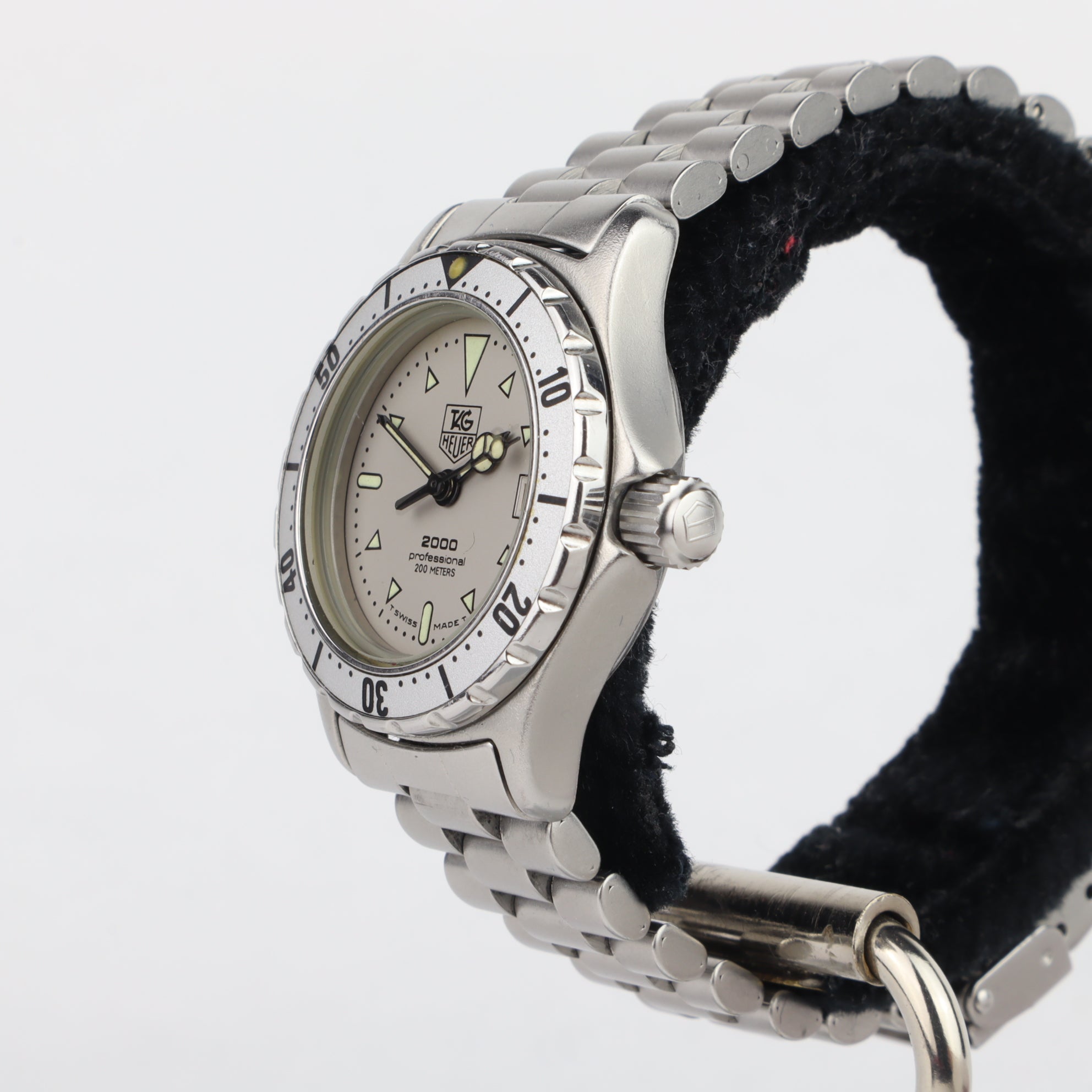 不動】TAGHEUER タグホイヤー シルバー 2000 972.008