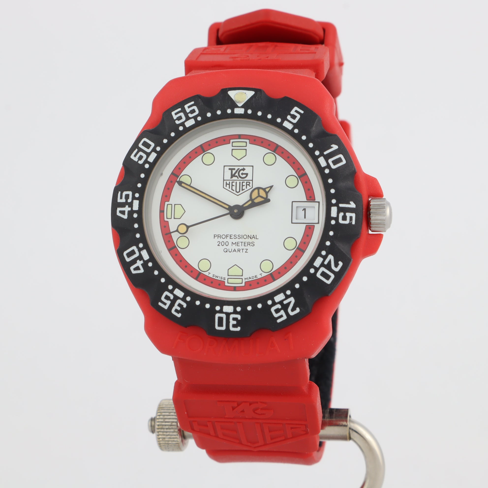 TAG Heuer Formula 1 385.513/1  NOS/NEW | McLaren Marlboro | Serviced | Box & Papers | 1990
