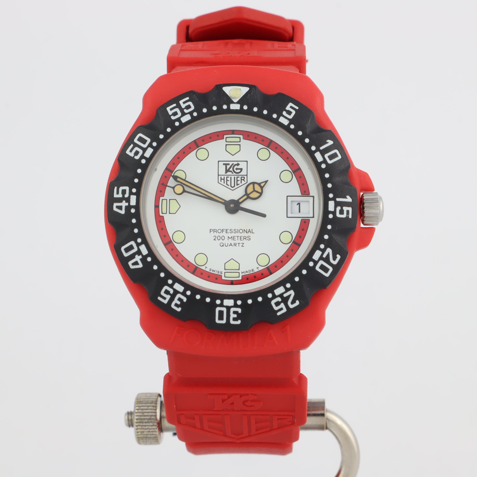 TAG Heuer Formula 1 385.513/1  NOS/NEW | McLaren Marlboro | Serviced | Box & Papers | 1990