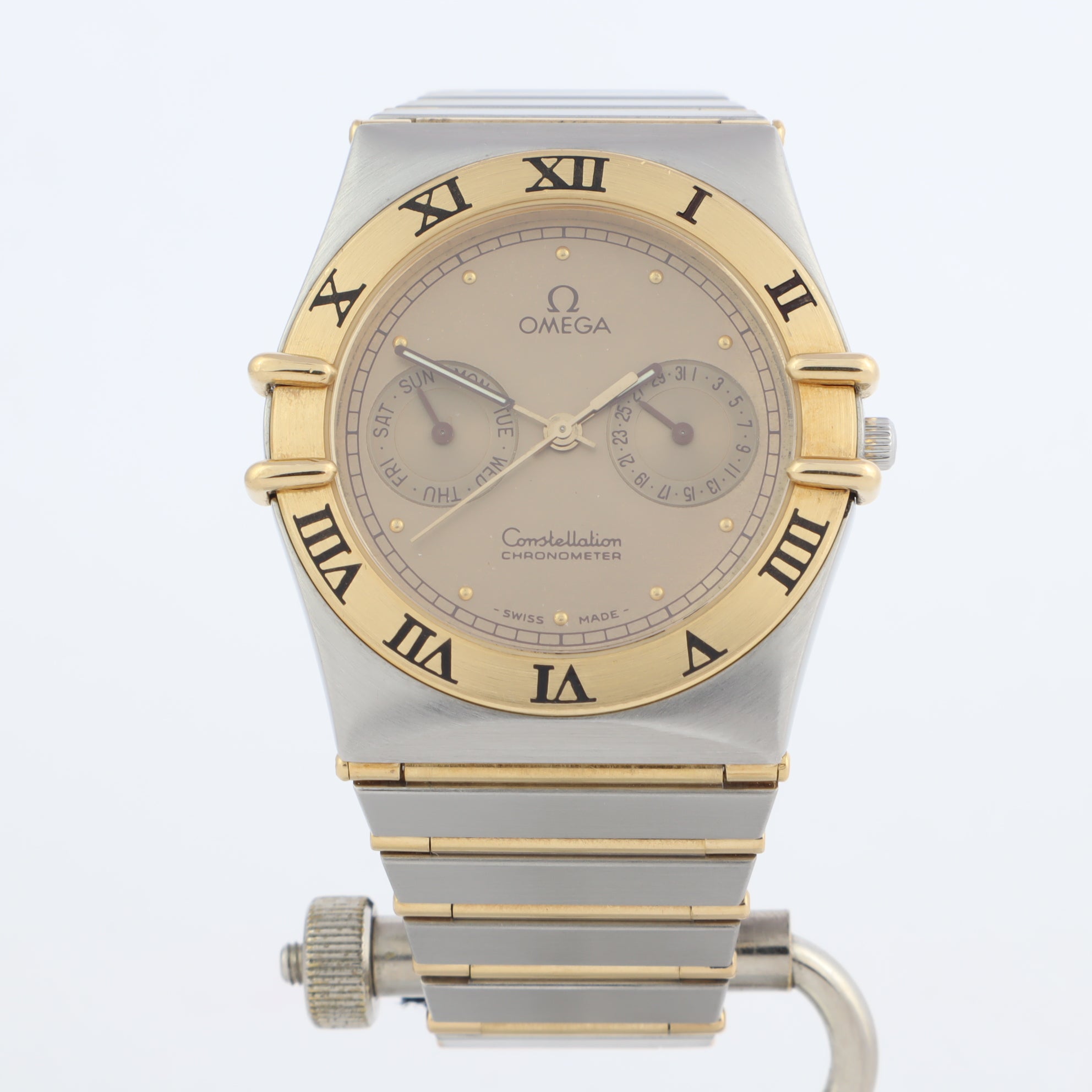 Omega Constellation 'Chronometer' Day-Date 398.0870  18K Full Bar