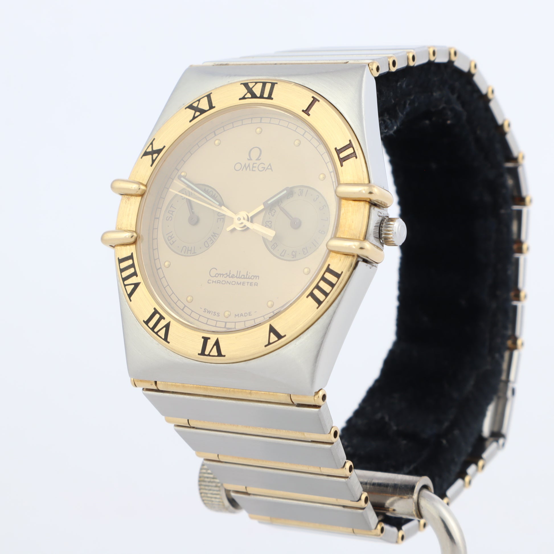 Omega Constellation 'Chronometer' Day-Date 398.0870  18K Full Bar
