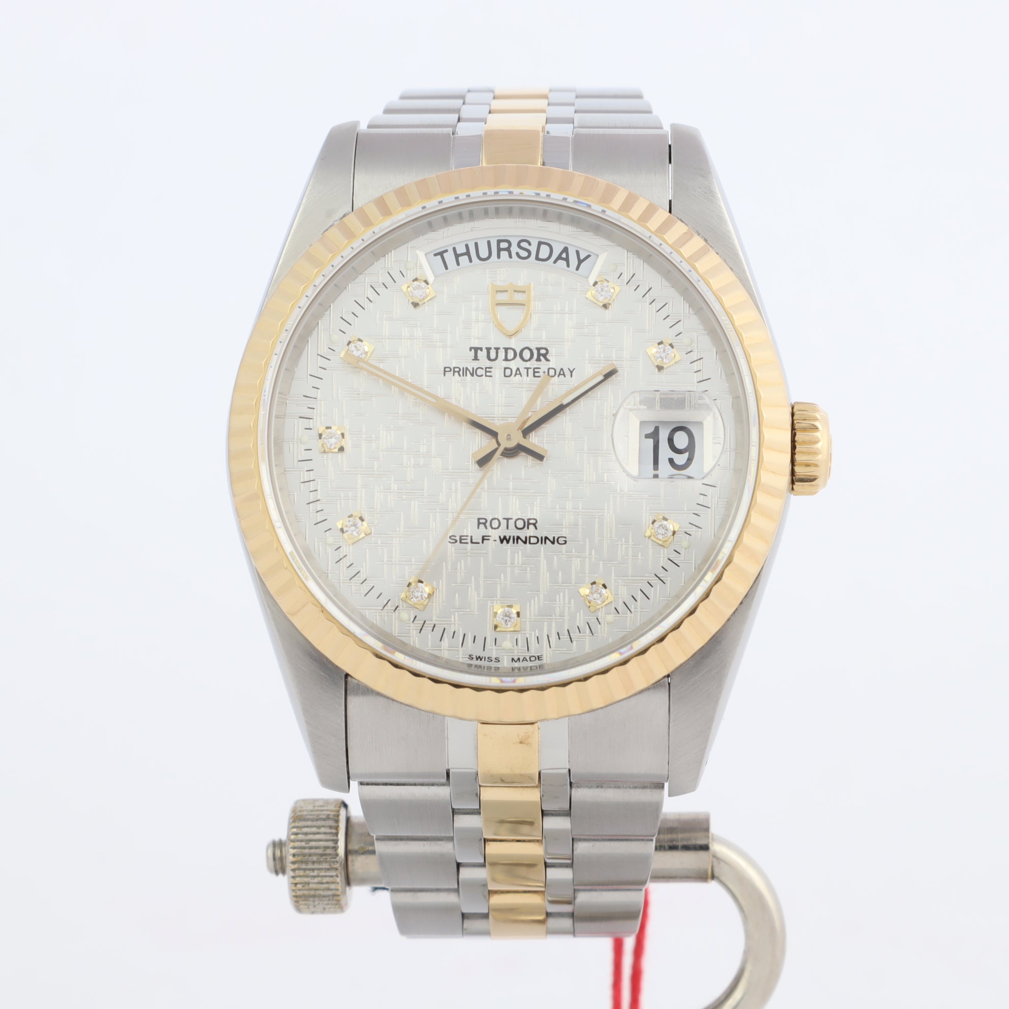 Tudor Prince Date + Day 76213 Diamond Dial   | Box & Papers | 2013