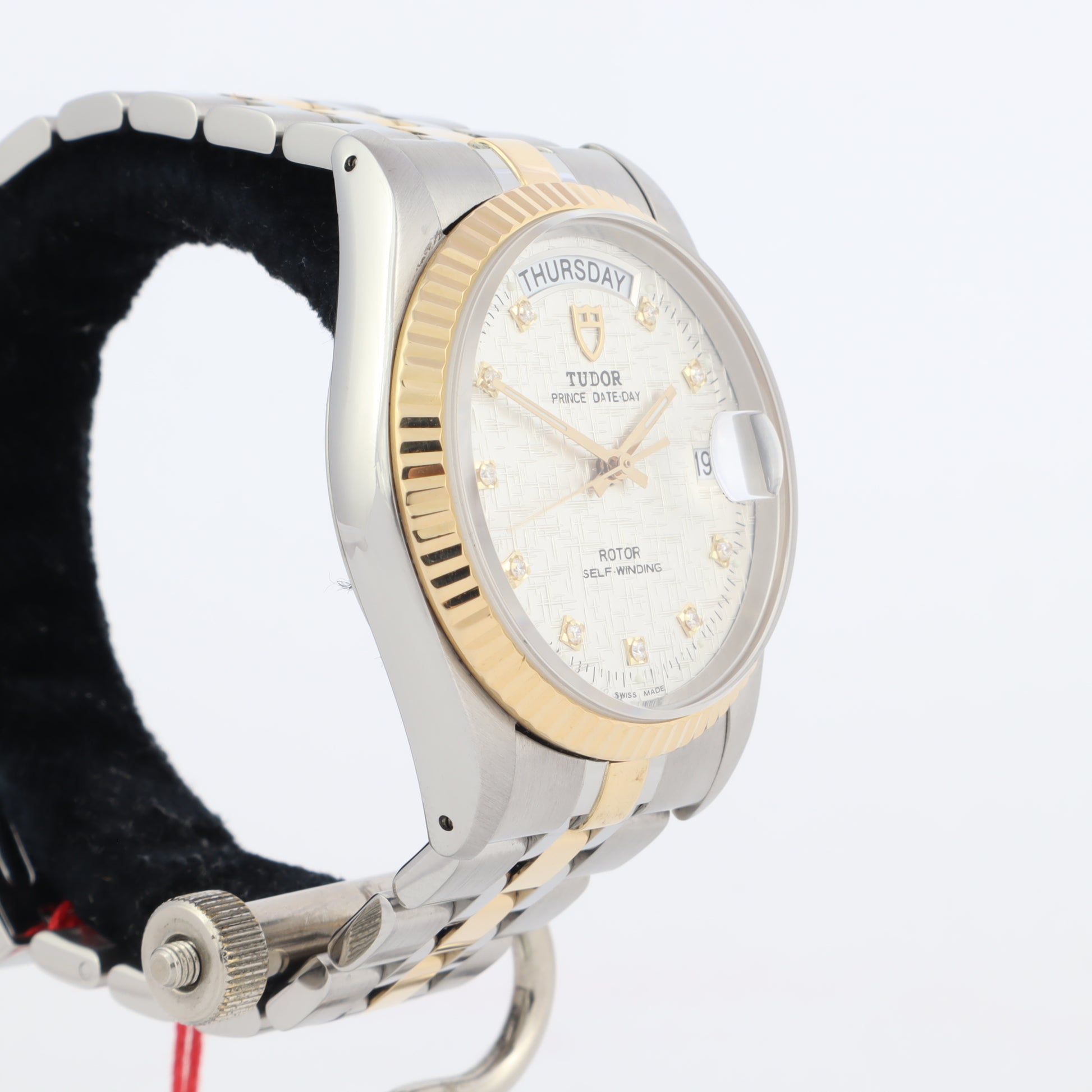 Tudor Prince Date + Day 76213 Diamond Dial   | Box & Papers | 2013