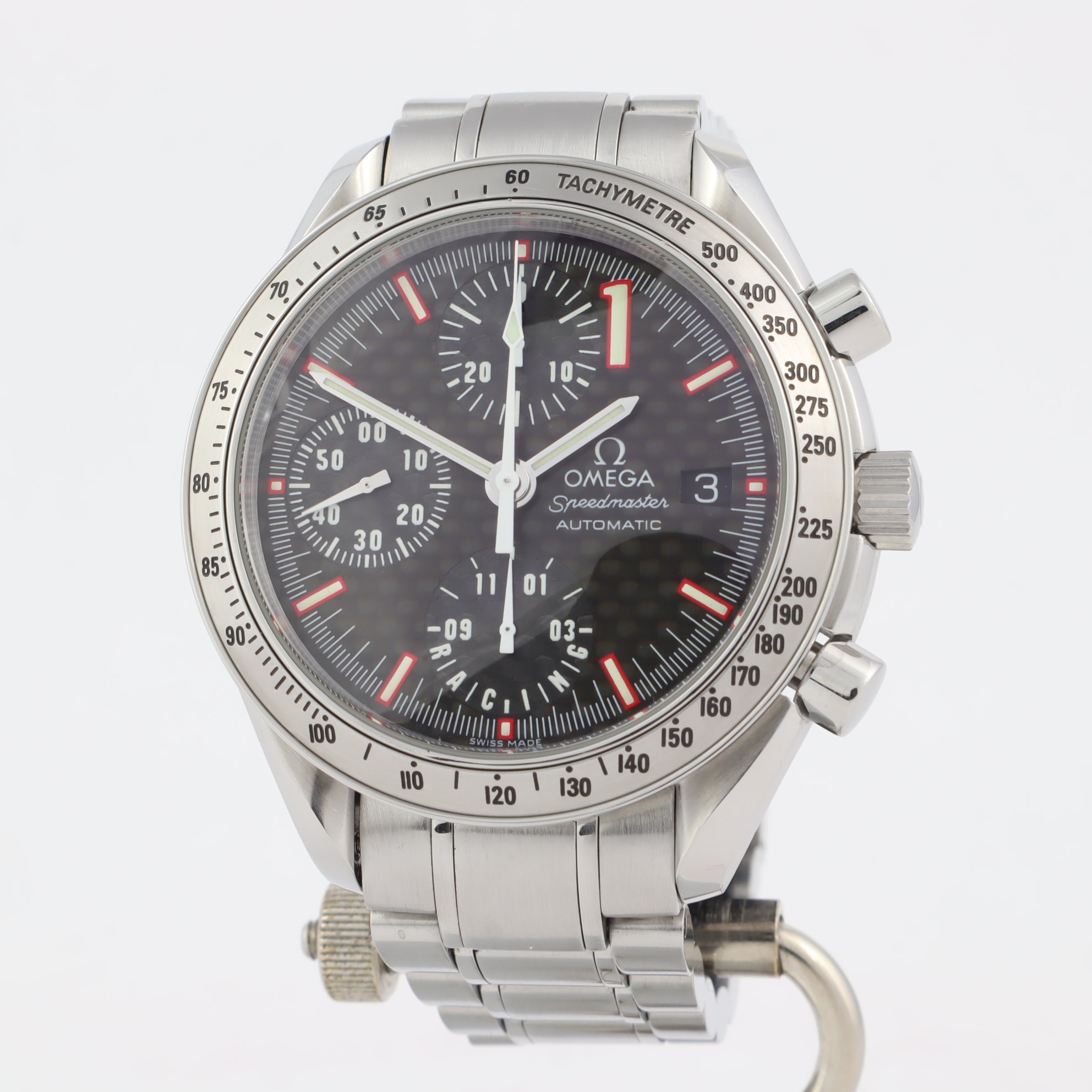 Omega Speedmaster Date 3519.50 Racing Schumacher Limited '4804/11111'  | Box & Papers | 2002