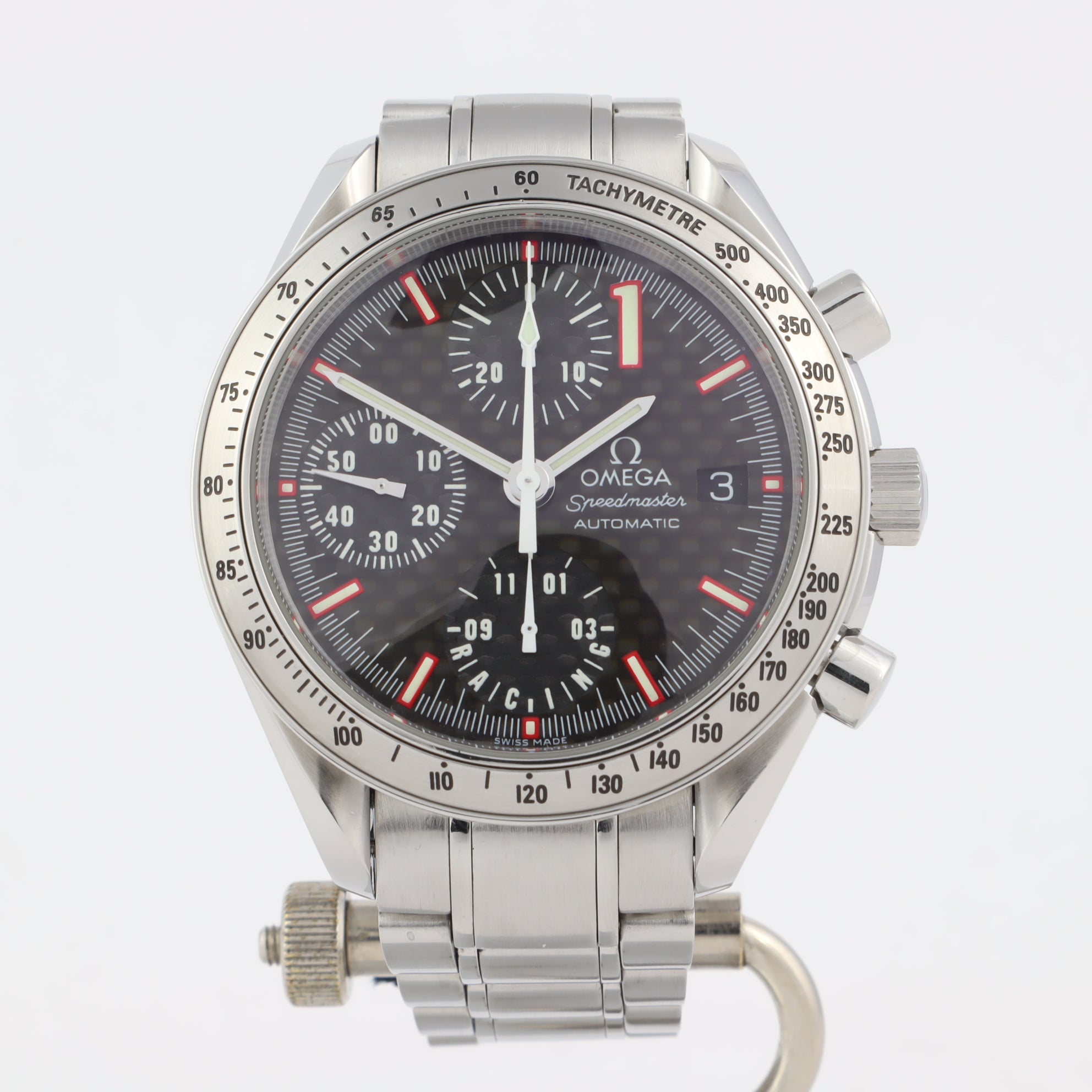 Omega Speedmaster Date 3519.50 Racing Schumacher Limited '4804/11111'  | Box & Papers | 2002