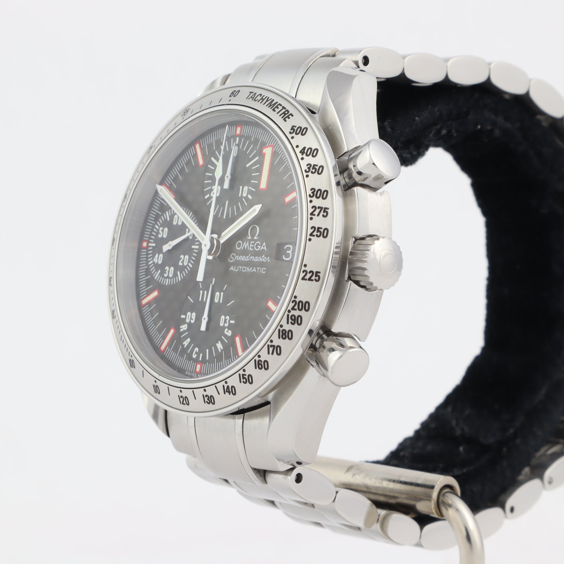 Omega Speedmaster Date 3519.50 Racing Schumacher Limited '4804/11111'  | Box & Papers | 2002