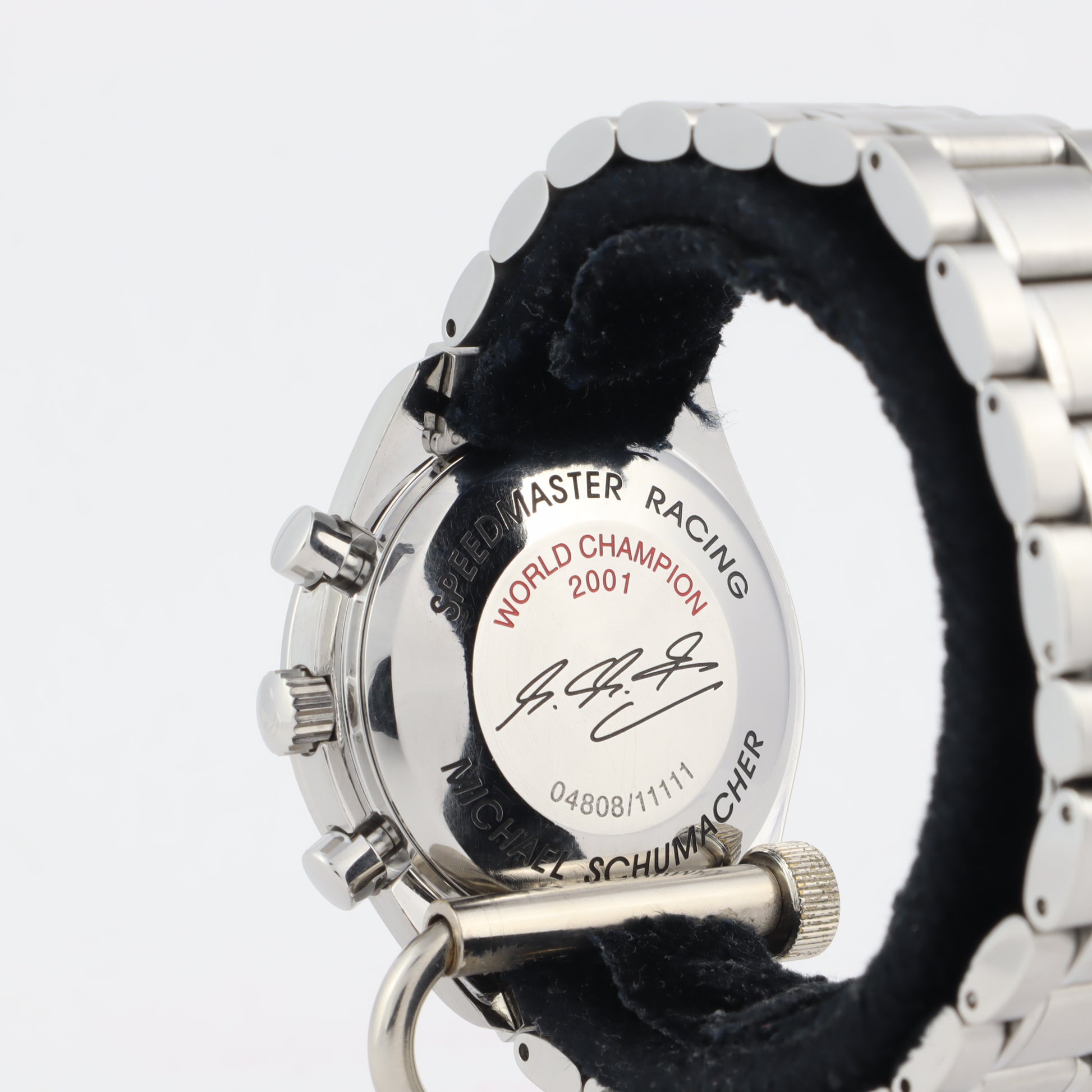 Omega Speedmaster Date 3519.50 Racing Schumacher Limited '4804/11111'  | Box & Papers | 2002
