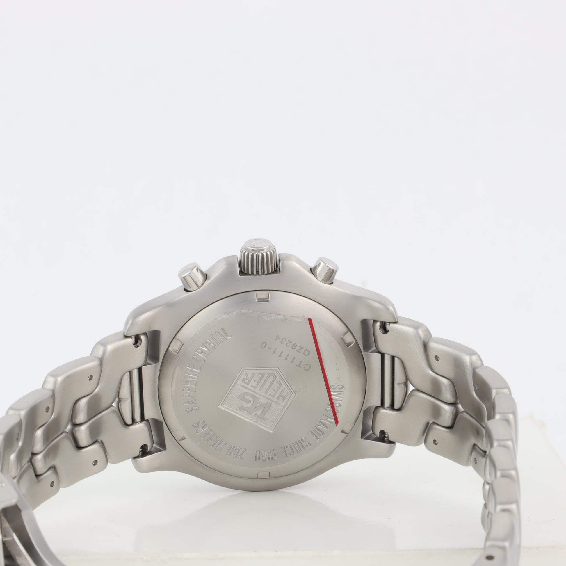 TAG Heuer Link Chronograph CT1111-0 Jason Bourne   | Box & Papers | 2002