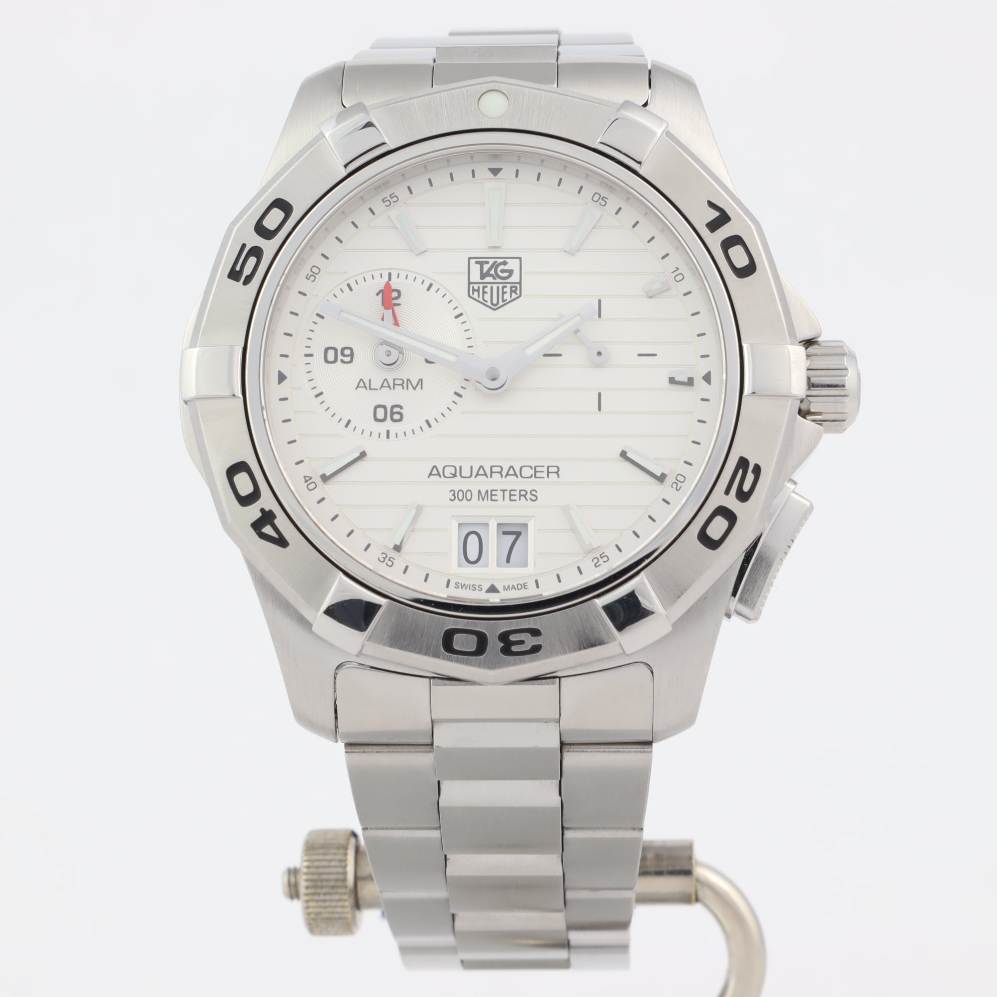 TAG Heuer Aquaracer WAP111Y.BA0831 Alarm   | Box & Papers | 2017