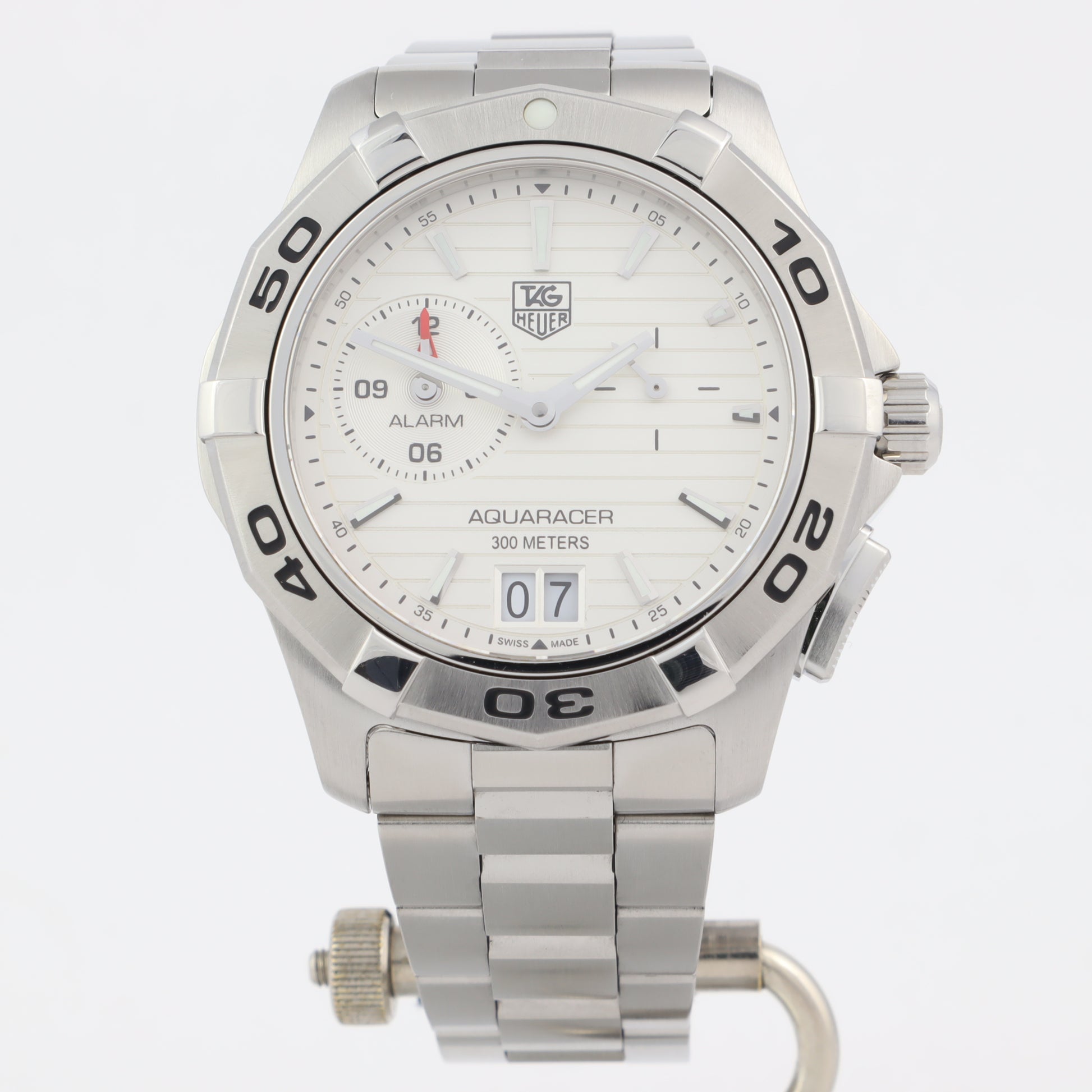 TAG Heuer Aquaracer WAP111Y.BA0831 Alarm   | Box & Papers | 2017