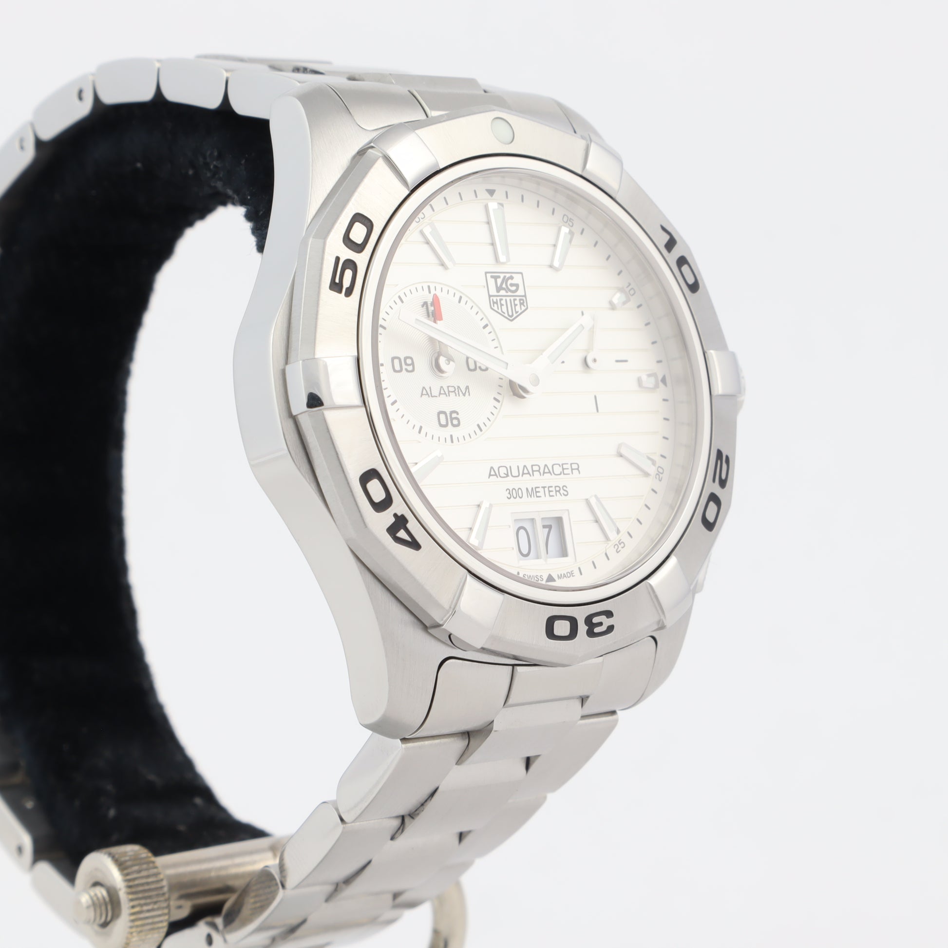 TAG Heuer Aquaracer WAP111Y.BA0831 Alarm   | Box & Papers | 2017