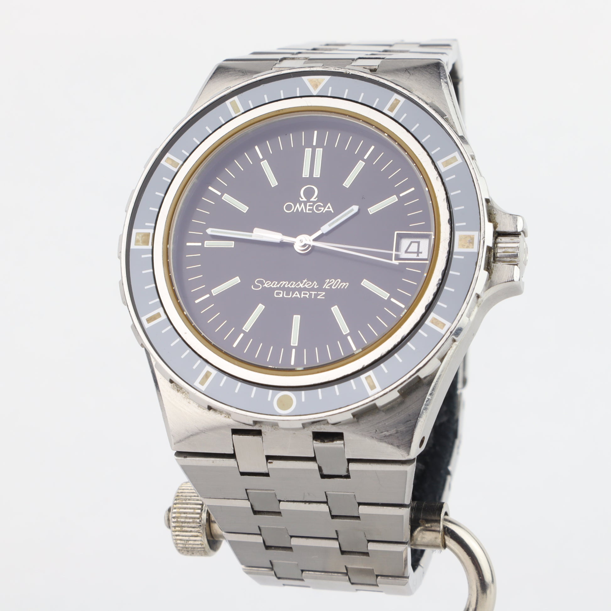Omega Seamaster 120M 196.0185 'Jacques Mayol' Plongeur de Luxe | Factory Serviced