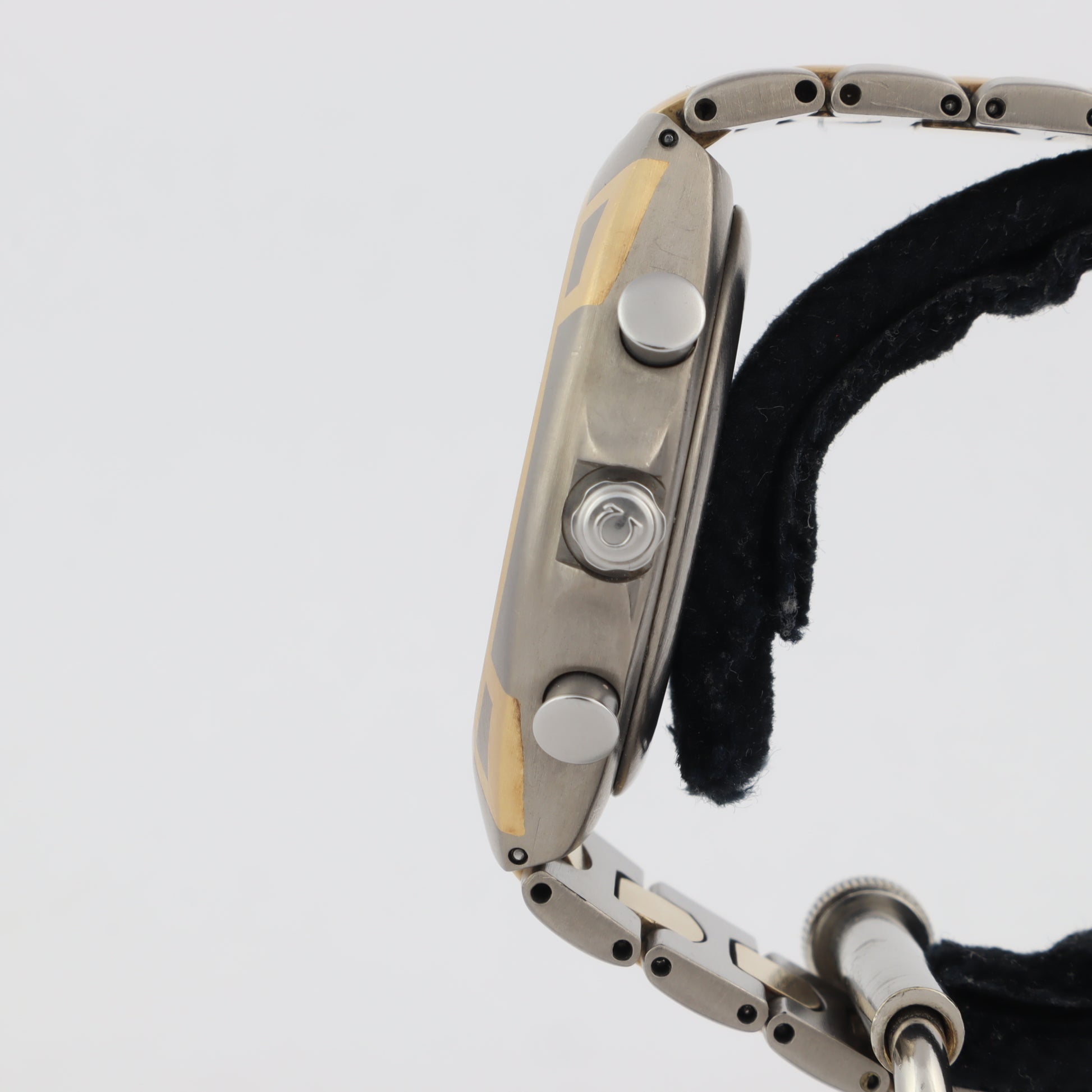 Omega Polaris Titane 1/100 Chronograph XL Titanium & 18K 386.1231     | 1991