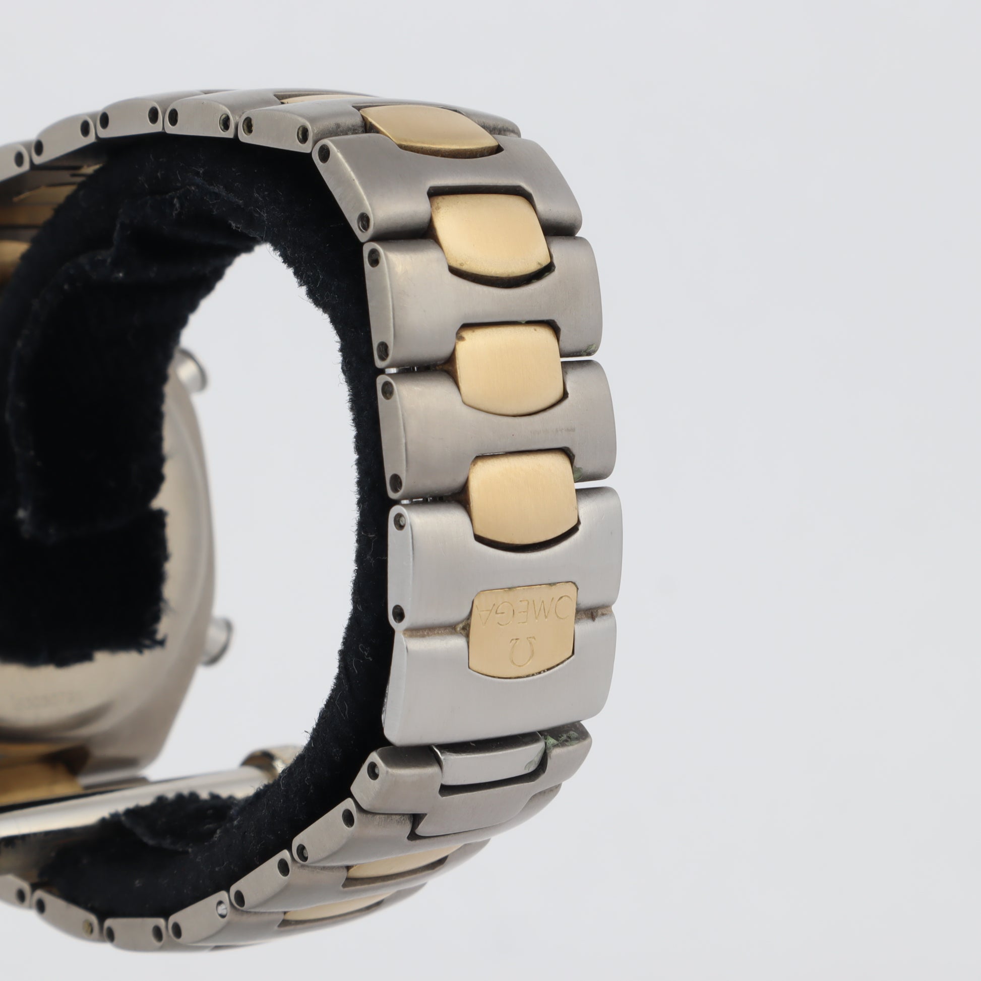 Omega Polaris Titane 1/100 Chronograph XL Titanium & 18K 386.1231     | 1991