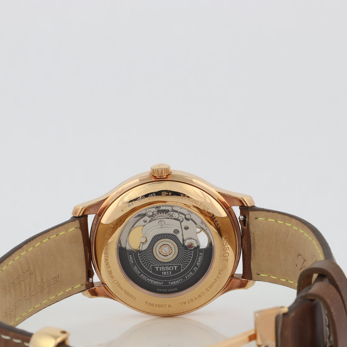 Tissot Tradition Powermatic 80 Open Heart T063.907.36.038.00  / T063907A