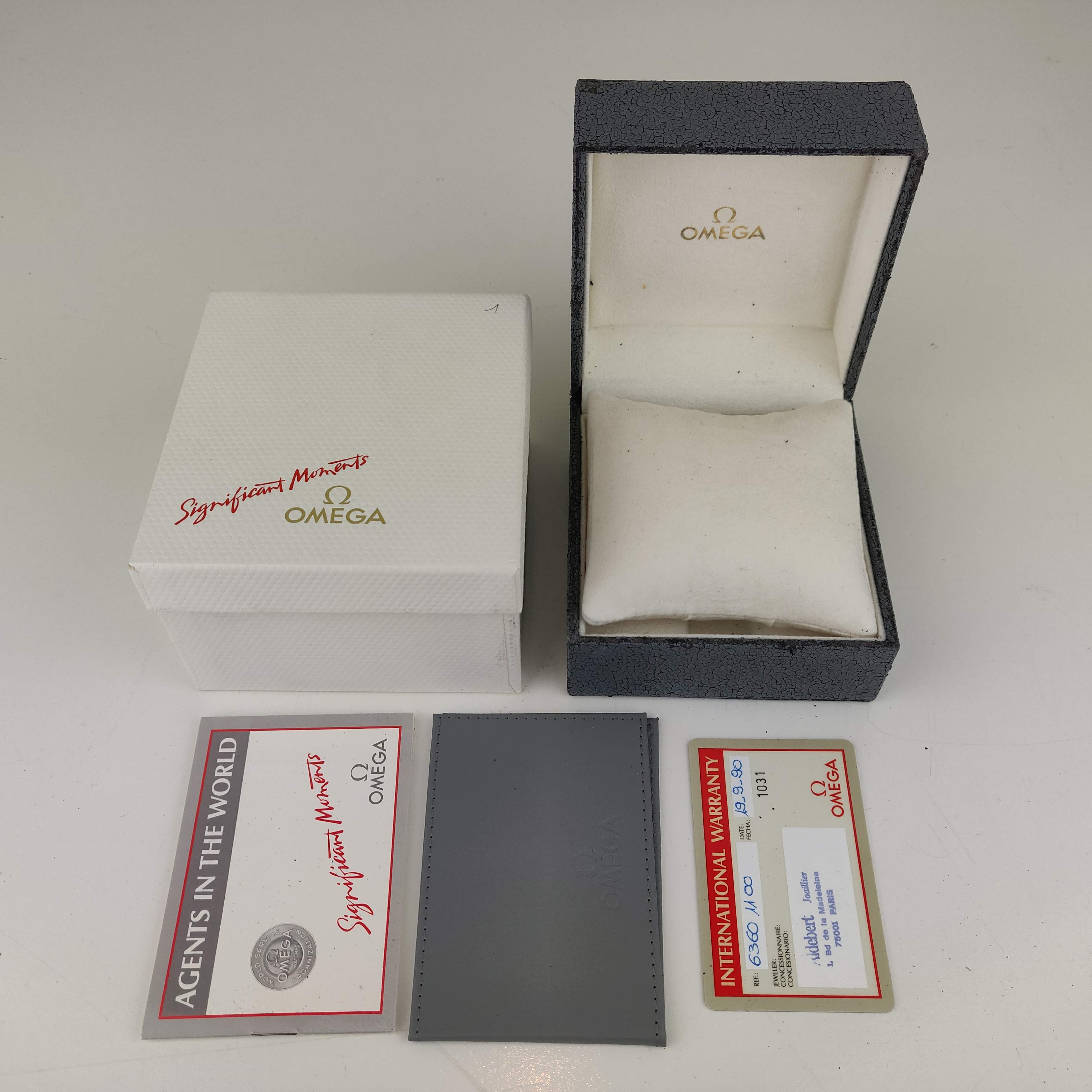 Omega De Ville 795.0897 'Ile de France' | Serviced | Box & Papers