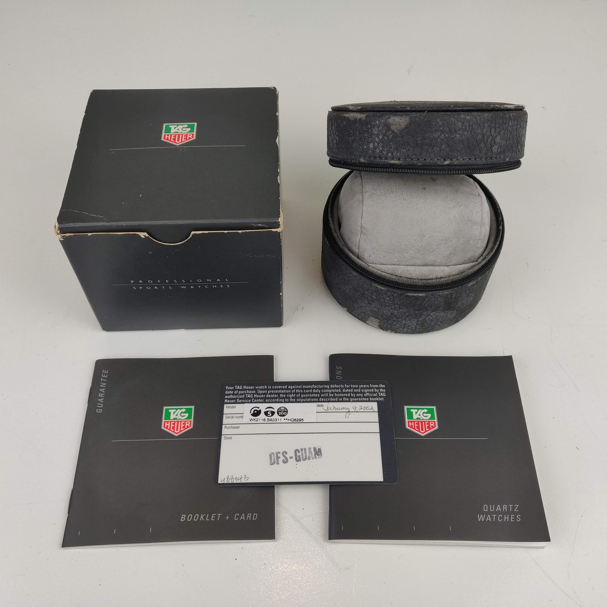 TAG Heuer 2000 WK2116   | Serviced | Box & Papers | 2002