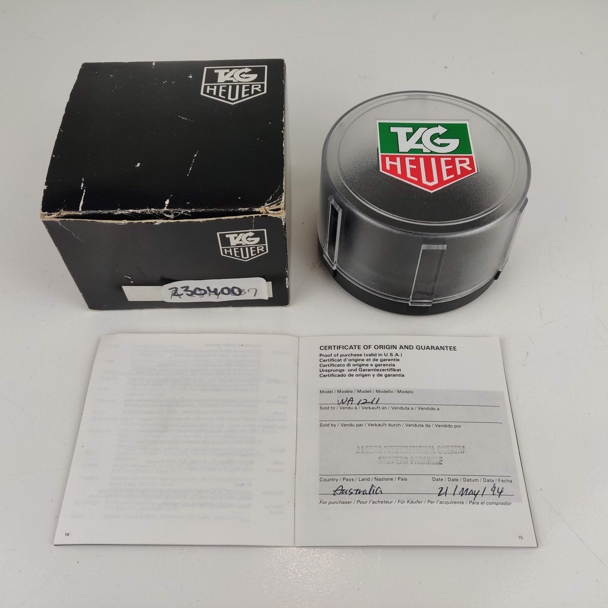 TAG Heuer Formula 1 WA1211   | Serviced | Box & Papers | 1994